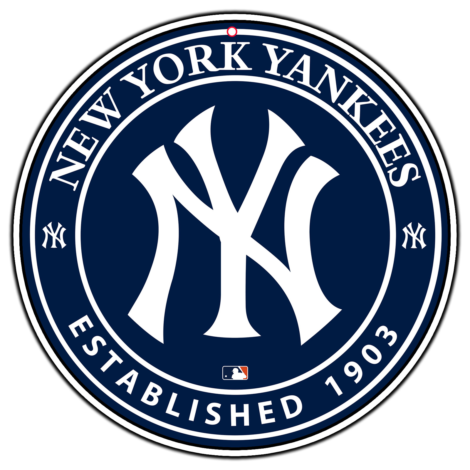 New York Yankees Est. 1903 Logo #10 Baseball Fan Sticker Waterproof Vinyl Decal