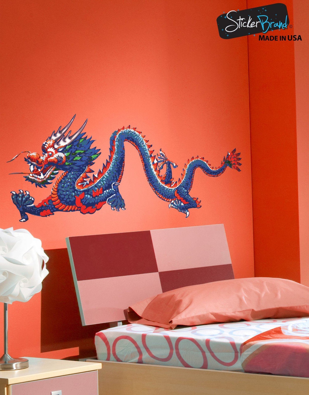 Chinese Dragon Graphic Vinyl Wall Decal Sticker #MMartin147