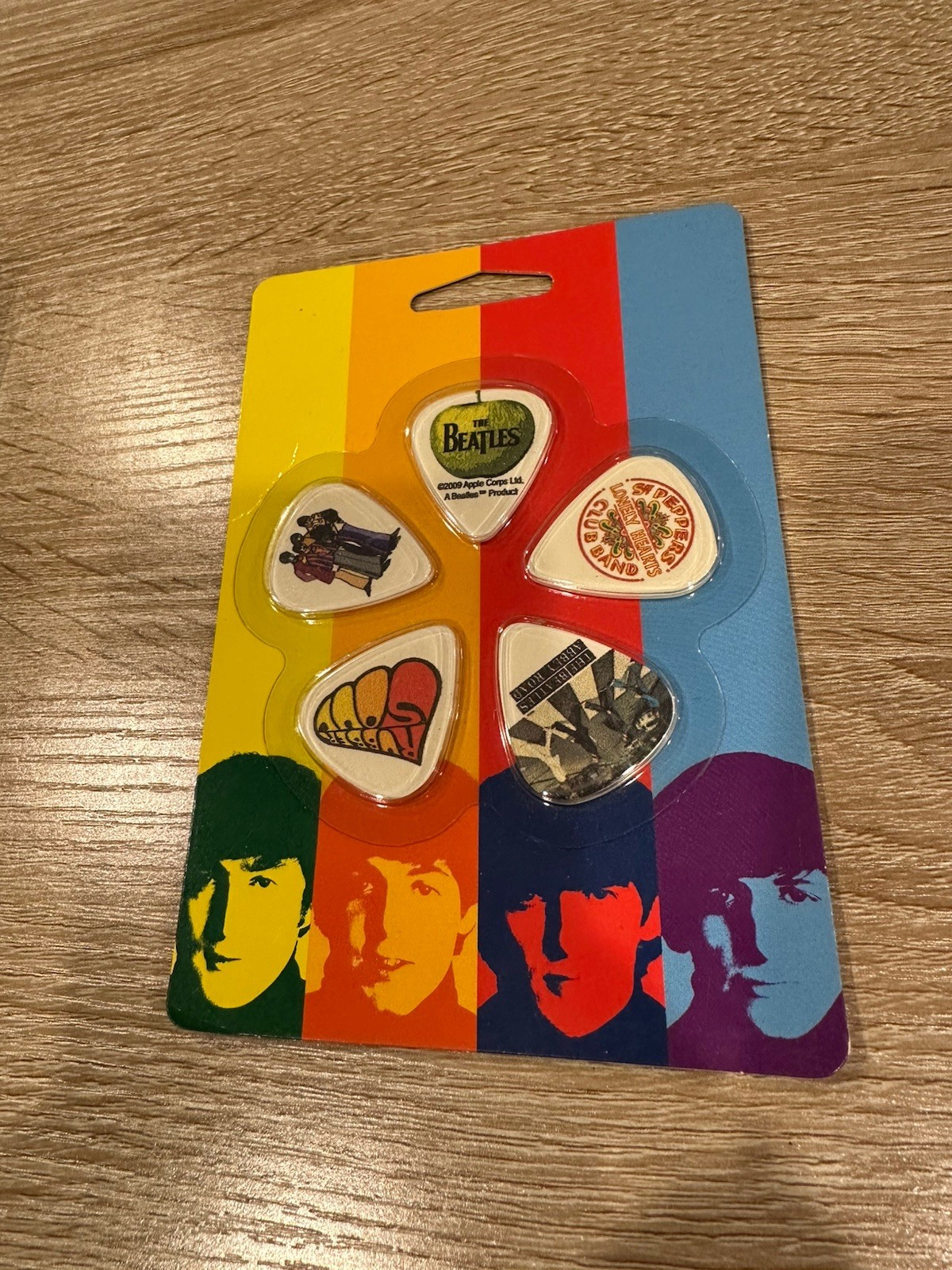NOS (1) 10 Pack D'Addario Beatles Guitar Picks – Collectable CHOOSE DESIGN