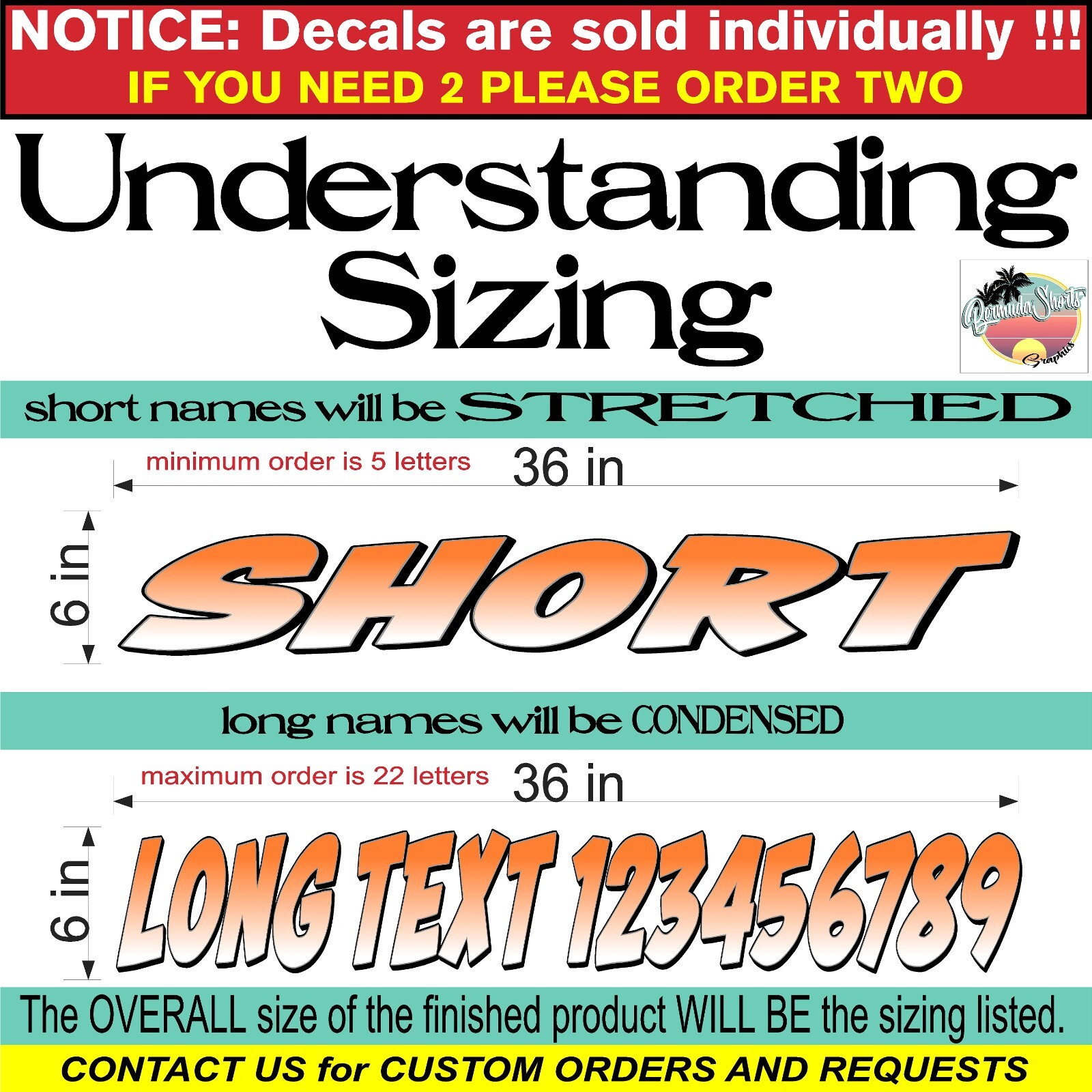 Custom Windshield Decal, Personalized Premium Automotive Vinyl text graphic CTDP