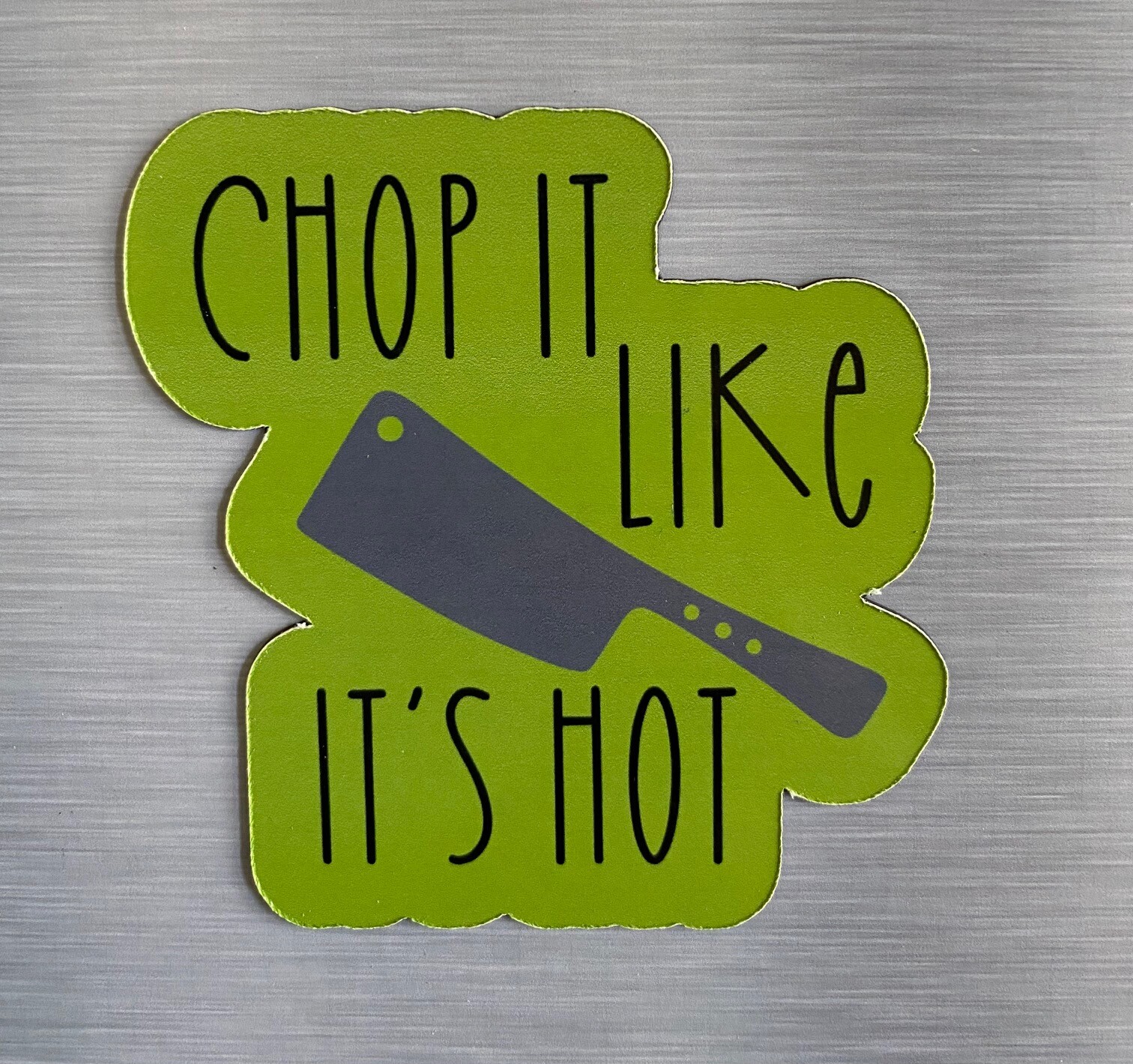 **Set of 6** Kitchen Puns Glossy Die Cut Fridge Magnets
