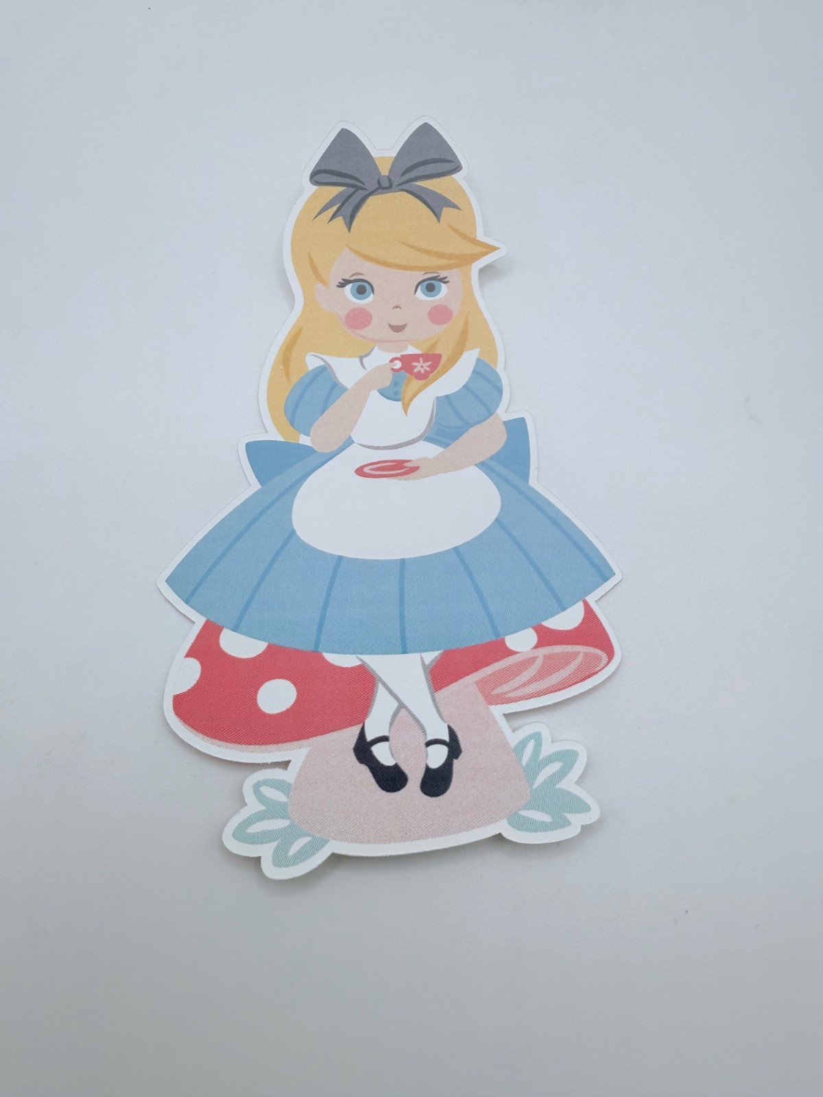 Brand New Alice in Wonderland Sticker 2.75" by 4.75"