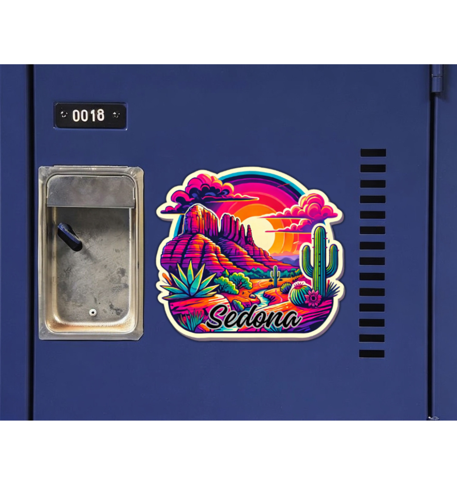 Sedona Arizona Fridge Magnet or Laptop Sticker