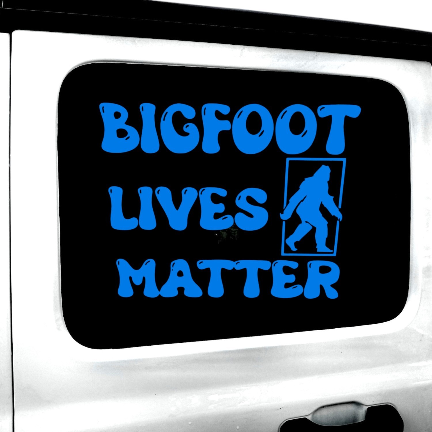 bigfoot lives matter vinyl decal for laptop cars trucks most smooth surfaces
