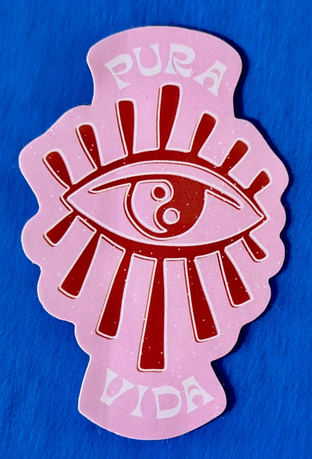 Pura Vida Sticker Eye with Logo NEW out of pack RARE