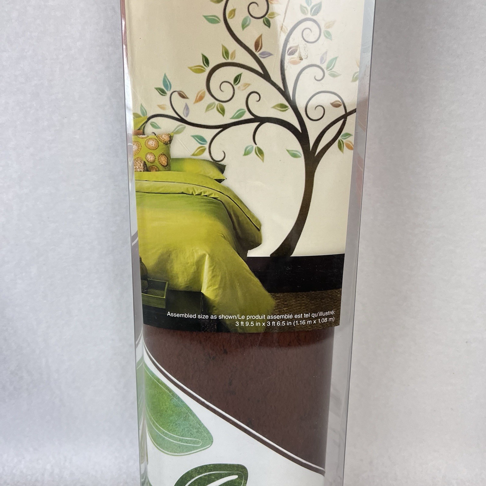 2 Pier One Imports Peel & Stick Wall Applique Tree Leaves Nature New Open Box