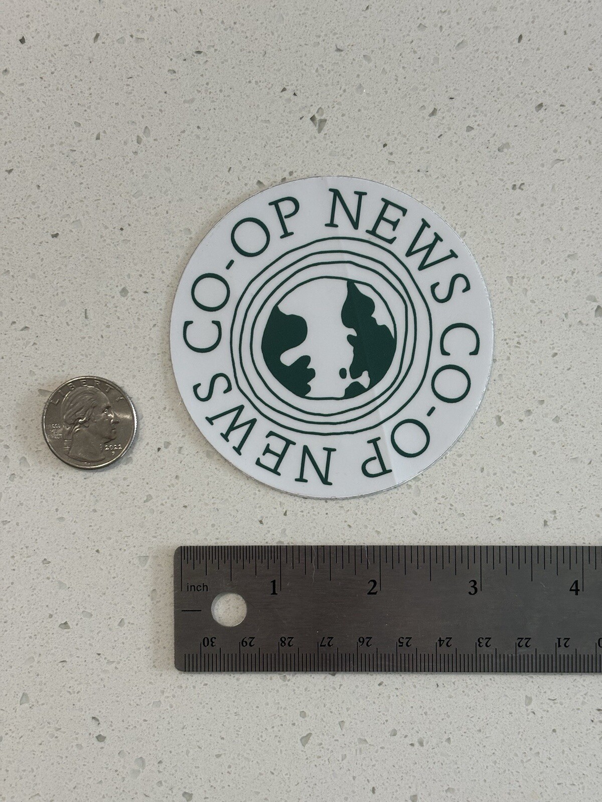 Rei Co-op News Sticker Decal