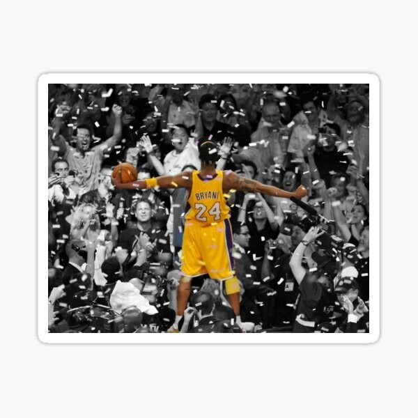 Kobe Bryant black mamba Sticker Gloss Laminate l Waterproof uv resistant