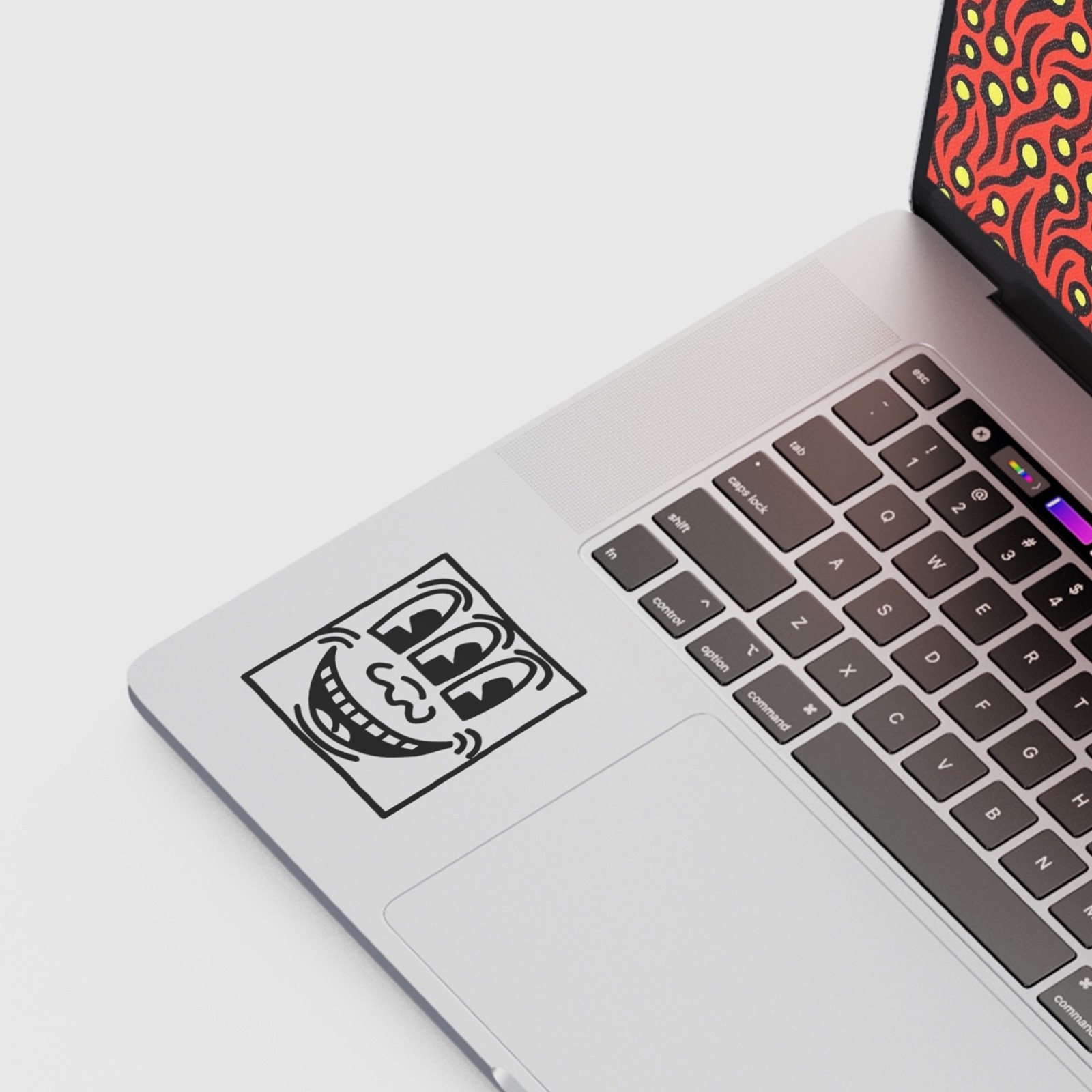 Three Eyed – Keith Haring Decal