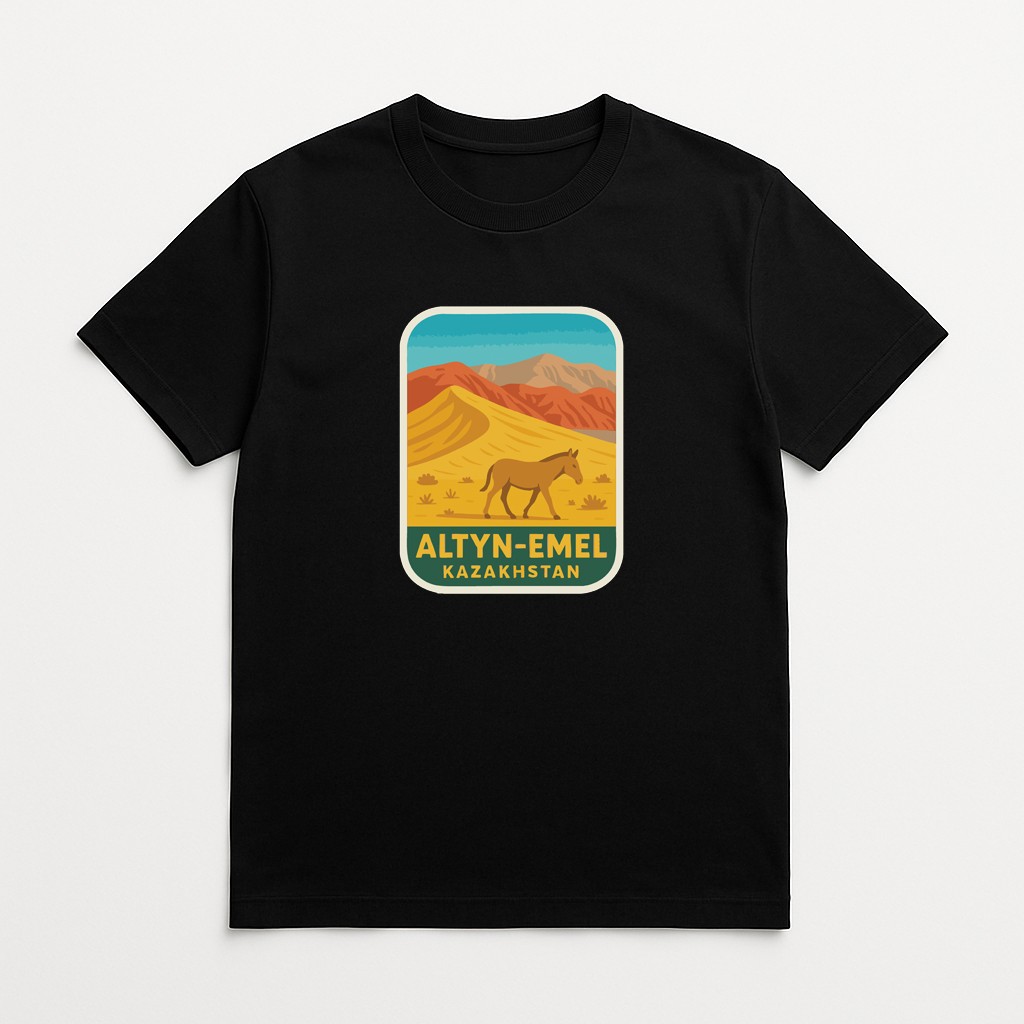Altyn-Emel Kazakhstan Iron On Heat Transfer Vinyl HTV World National Parks