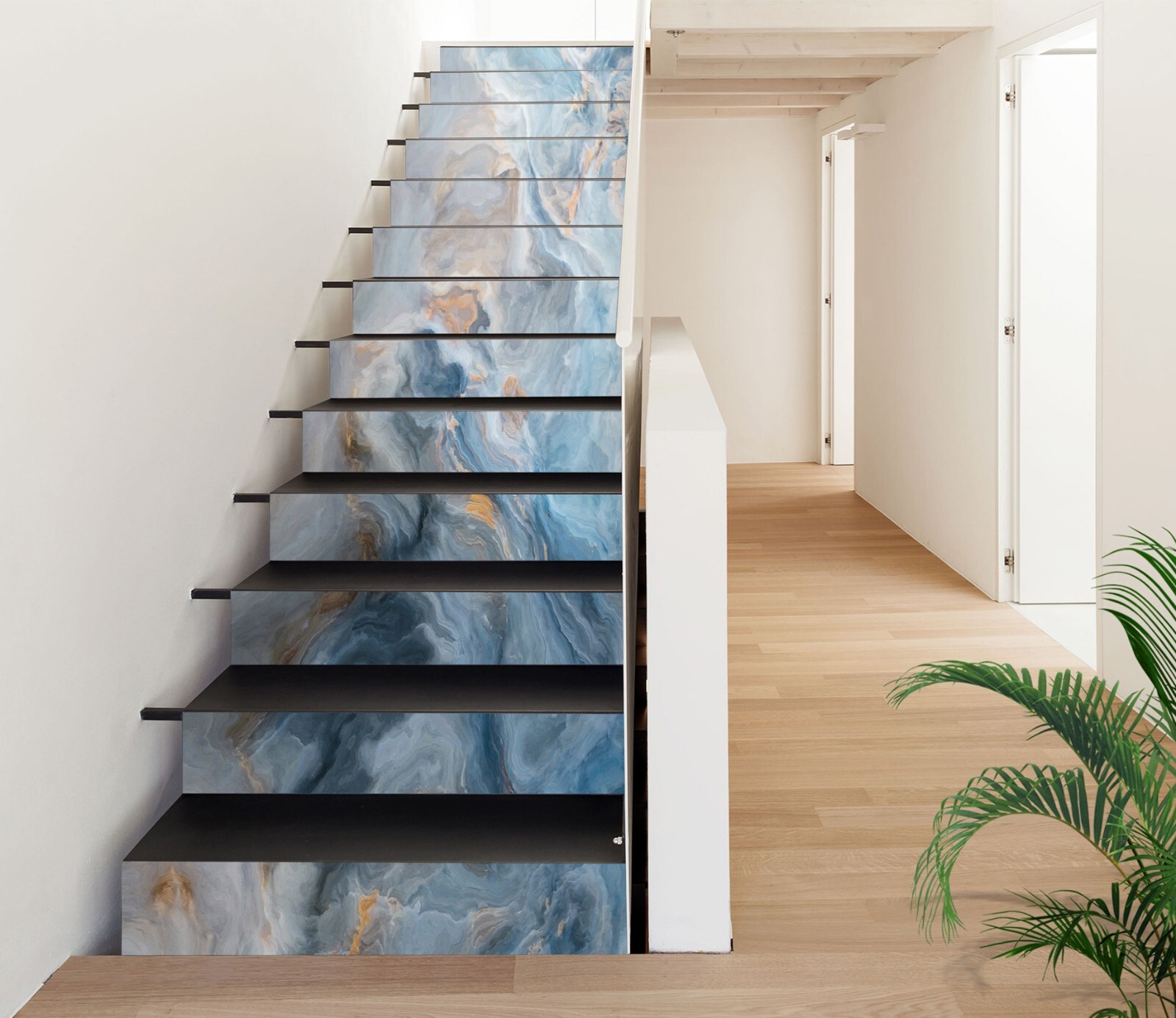 3D Hazy Colors 8508 Stair Risers Decoration Photo Mural Decal Wallpaper Rom