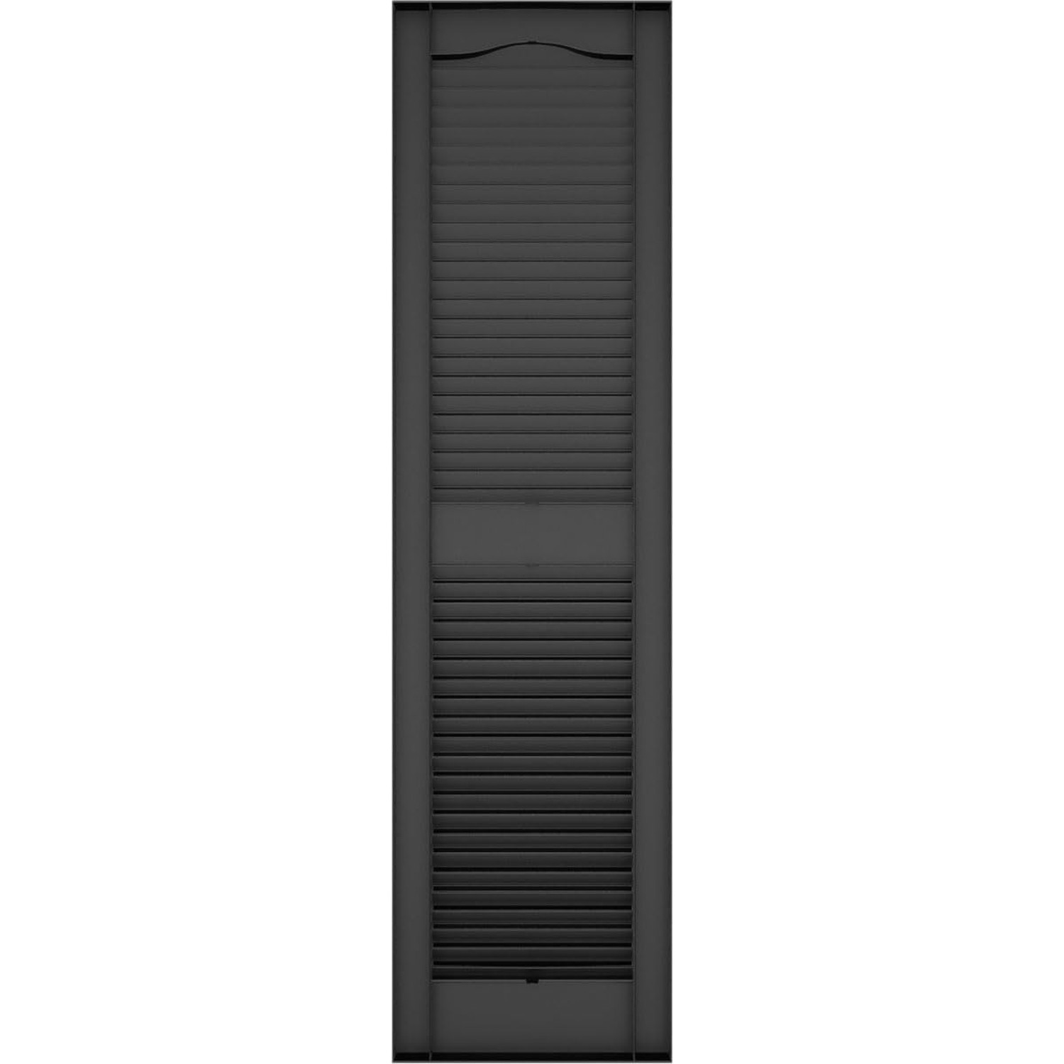Ekena Millwork Lifetime Vinyl LL1S14X04800BL Standard Cathedral Top Center Mu…