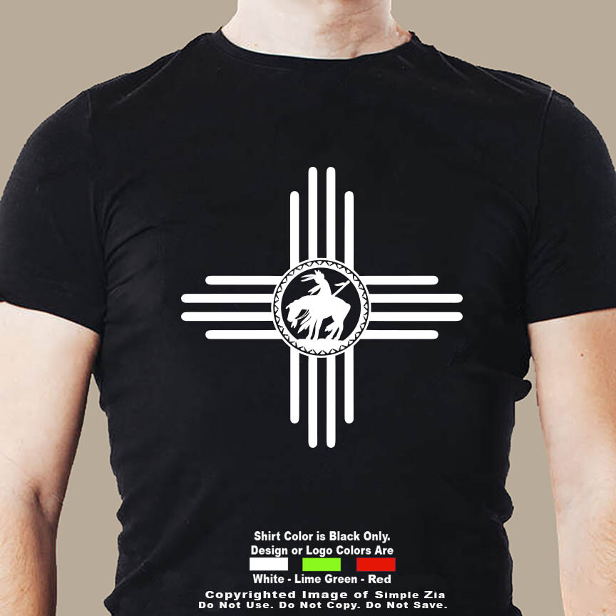 Zia End of the Trail Native American Indian sticker decal