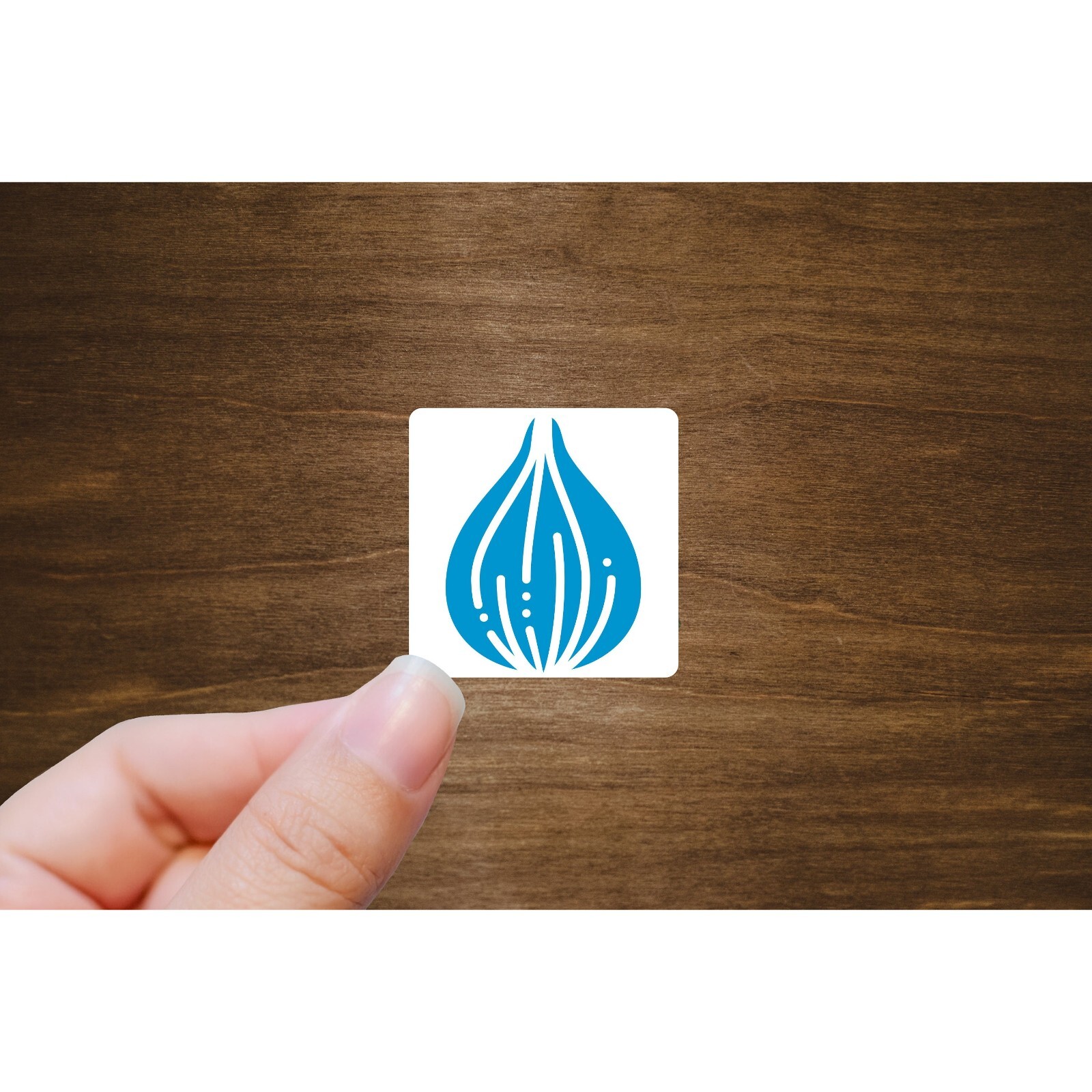 Custom Stickers From Your Design or Any Text 2" x 2", 2" x 1", 3" x 1"