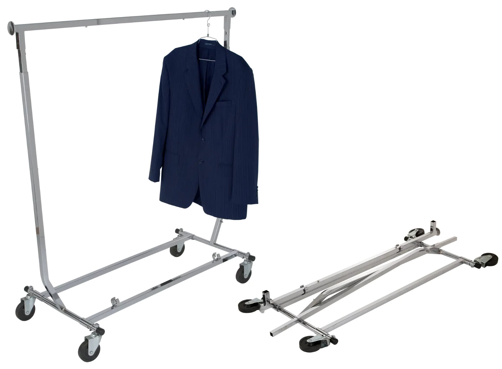 Collapsible Garment Rack Square Tubing Econoco RCW/4