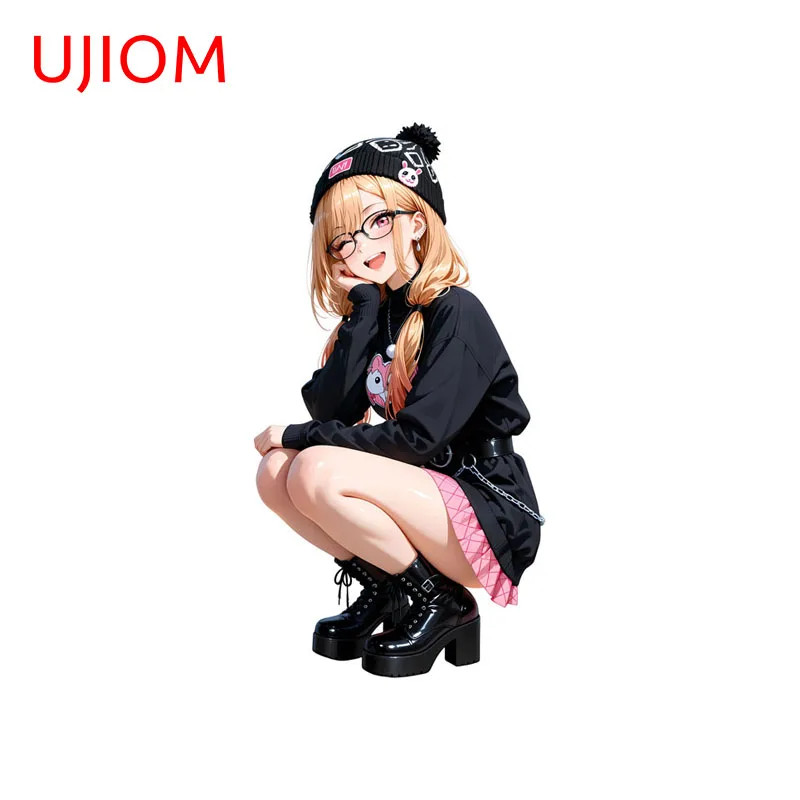 UJIOM Kitagawa Marin Beautiful Girl Wall Sticker Delicate Fashionable Decal