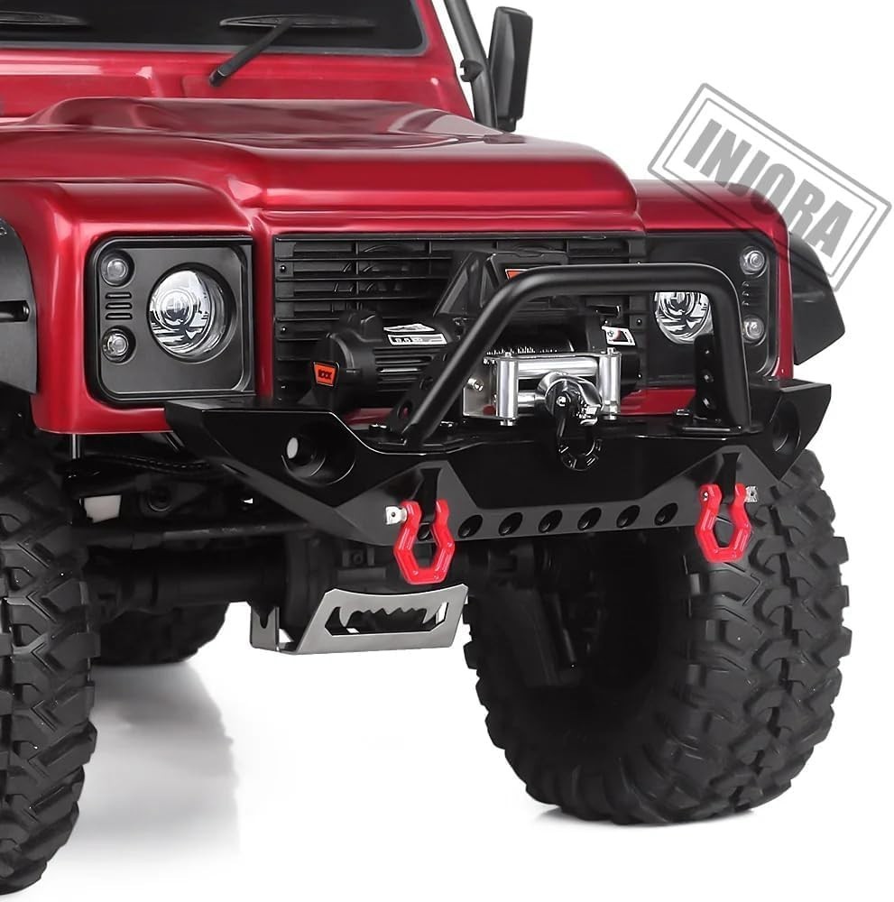 Metal Automatic Winch Wireless Remote Controller System for 110 RC Cra…