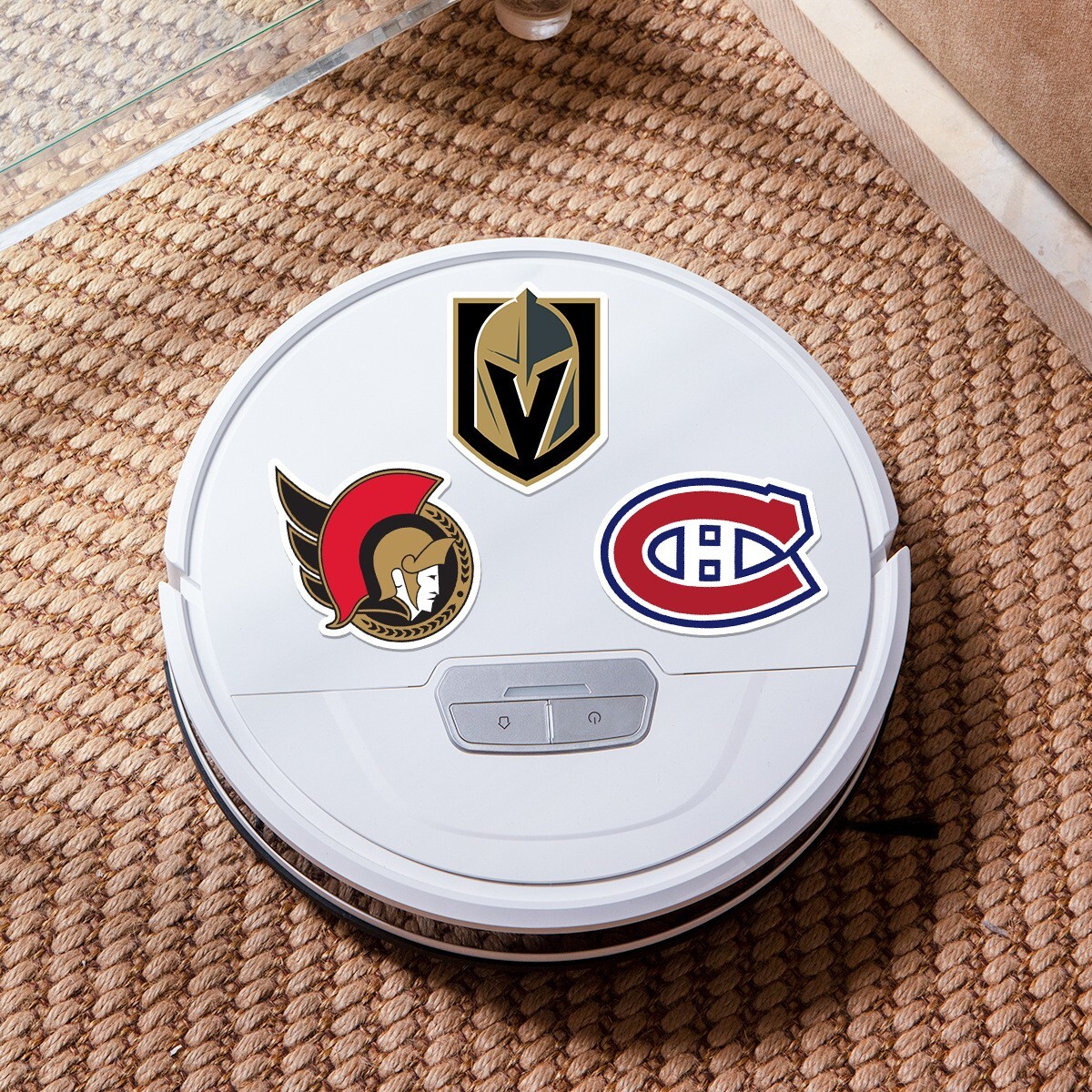 33 Pcs Stickers Hockey All NHL Teams LOGO Fridge Luggage Auto Car Laptop Vinyl