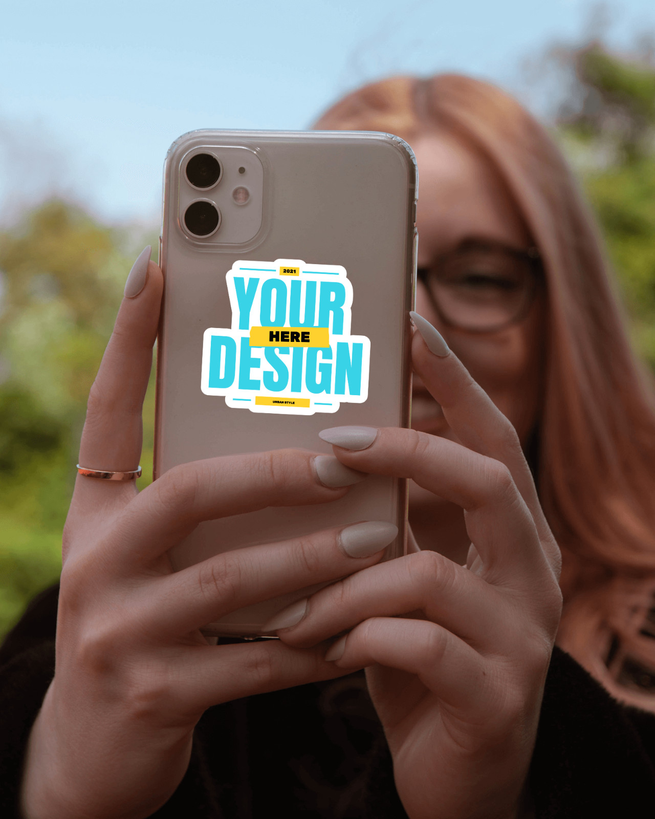 Custom Sticker Decal Photo Text Colors approx 3" Your Design Die Cut Holographic