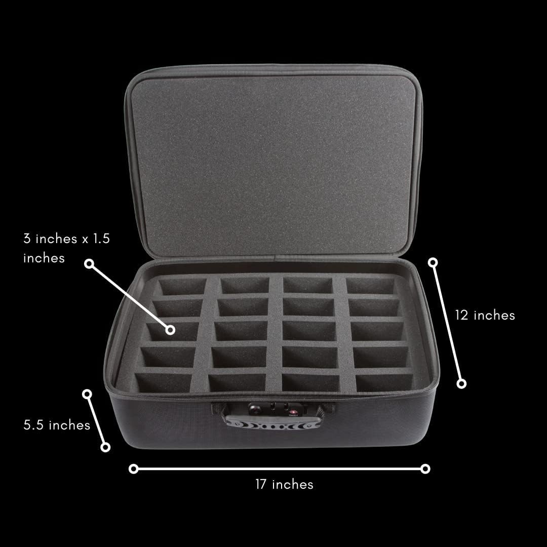 Toploader and One Touch Trading Card Storage Box with Zipper Lock – Sports Card