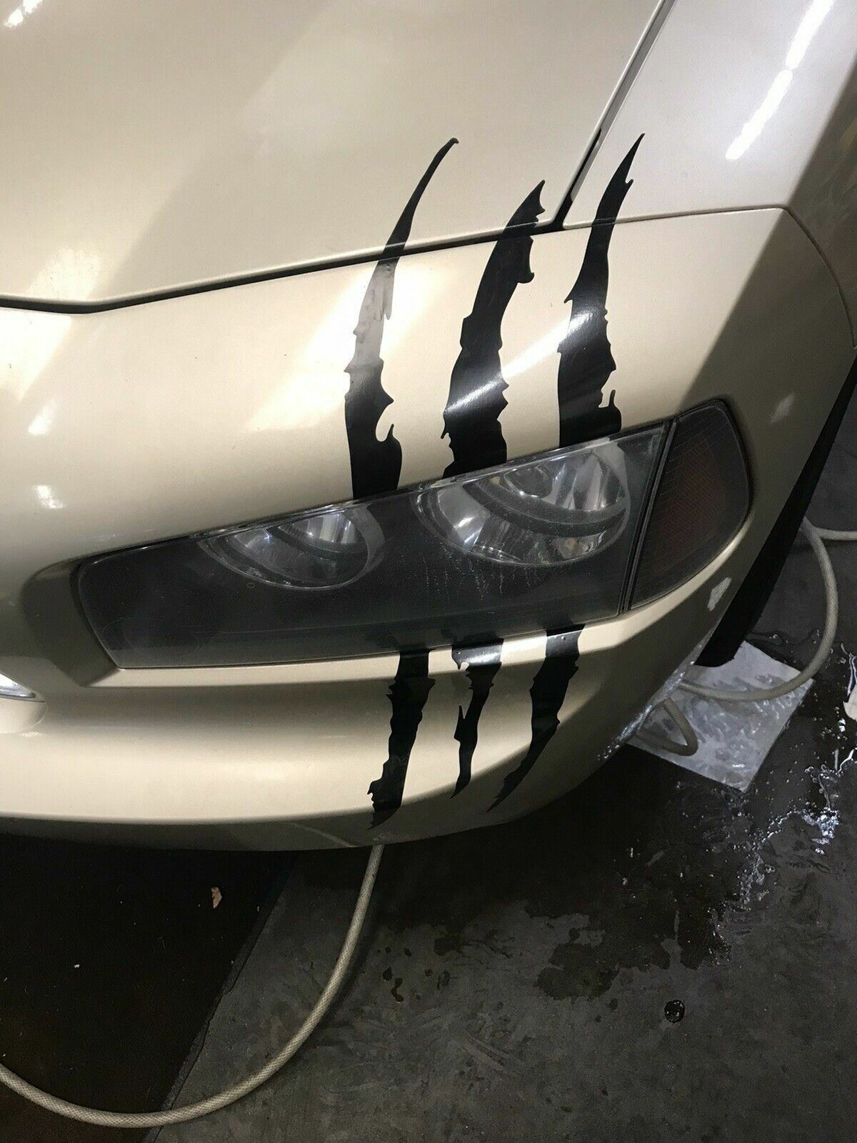 Claw Scratch Mark Decal Various Colors