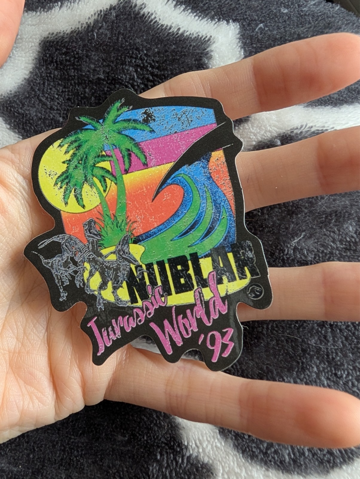 Jurassic Park Dinosaur Sticker Vinyl Decal | T-Rex Movie Film Fan Art