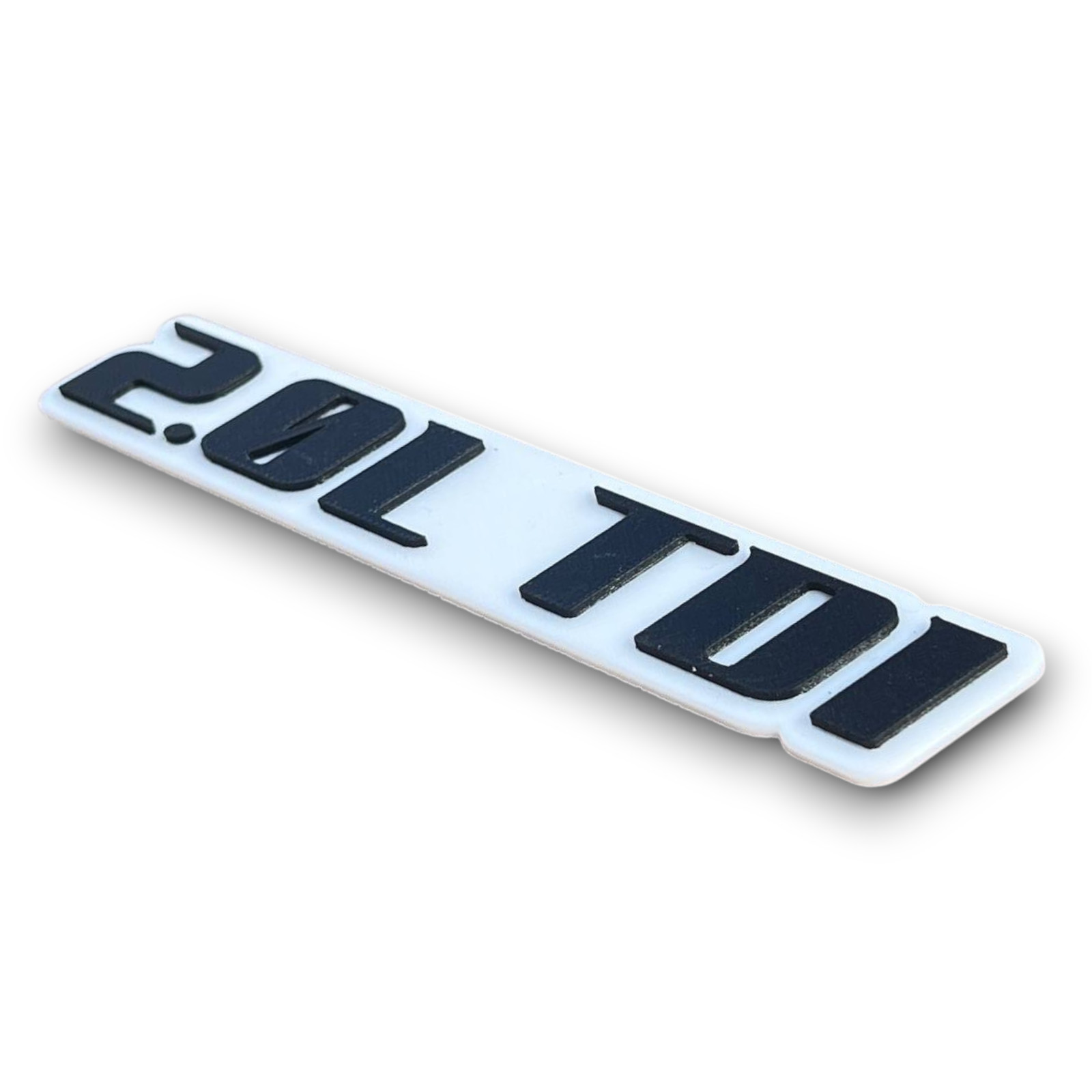 1X Custom Text Car Badge Fender Emblem 3D Printed Name Logo Gift Tailgate Decal