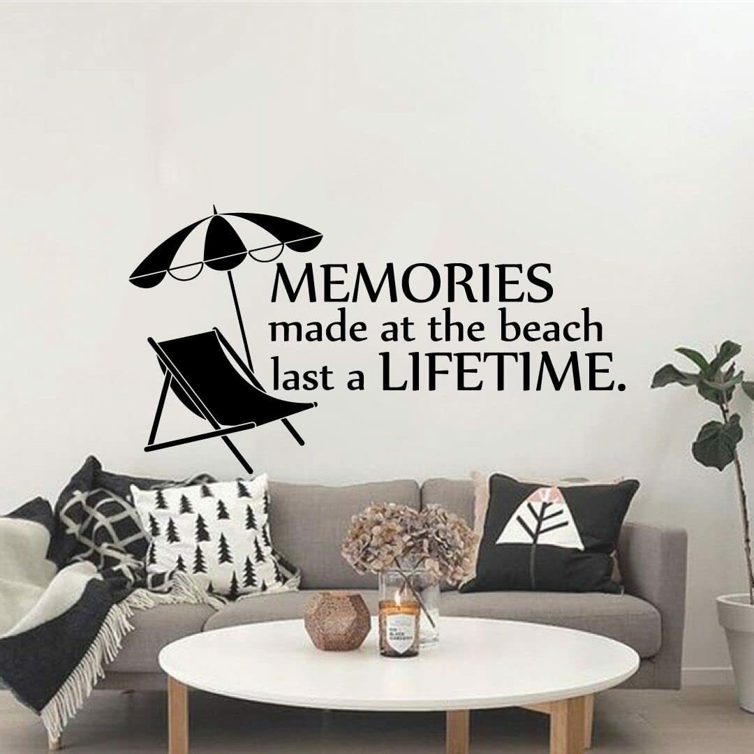 Lifetime Quote Sea Ocean Beach Vinyl Wall Art Décor Sticker for Home Room Decals