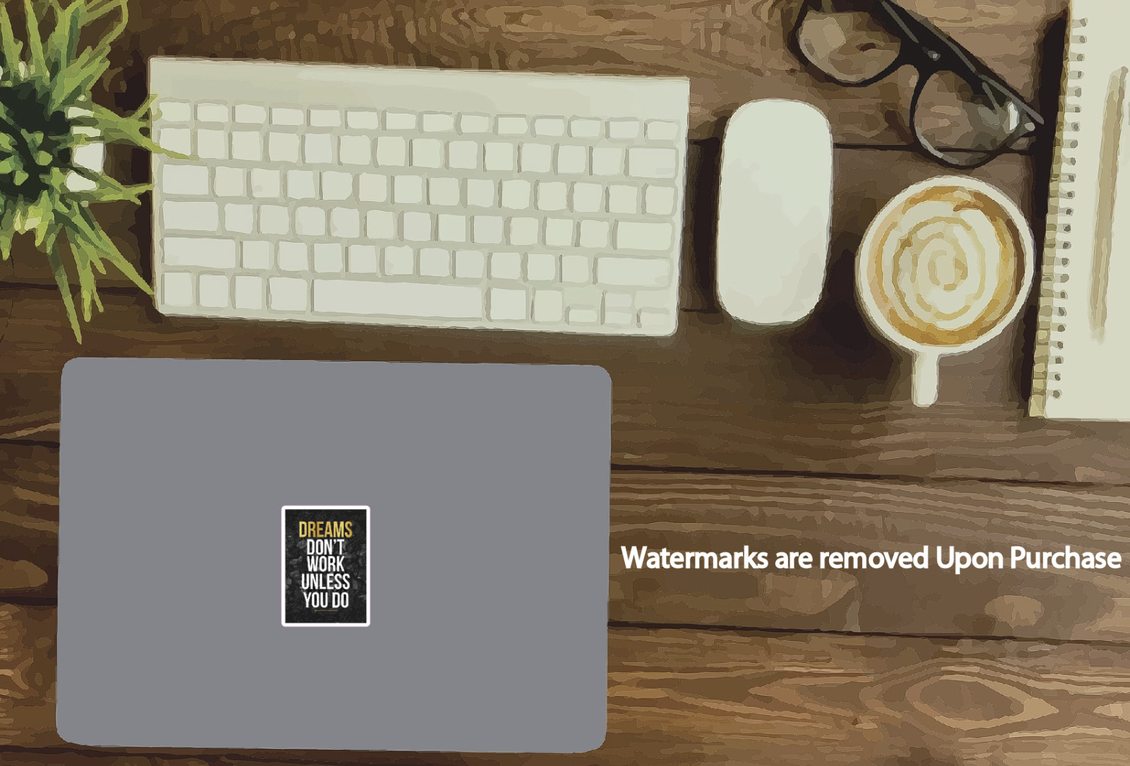 Dreams Sticker Work Quote Waterproof NEW – Buy Any 4 For $1.75 EACH Storewide!