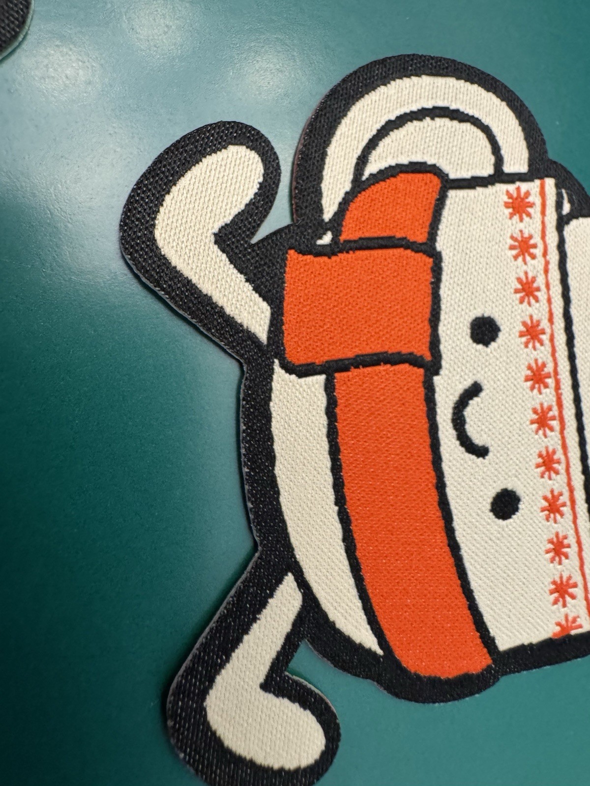 2025 Target Fun 3 Sticker / Fabric Patch Holiday Christmas Rare Promo 🎯 Unique