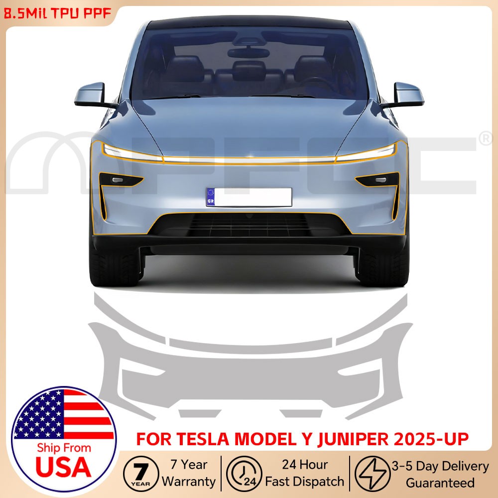 For Tesla Model Y Juniper 2026 2026 PreCut Paint Protection Film Gloss Clear PPF