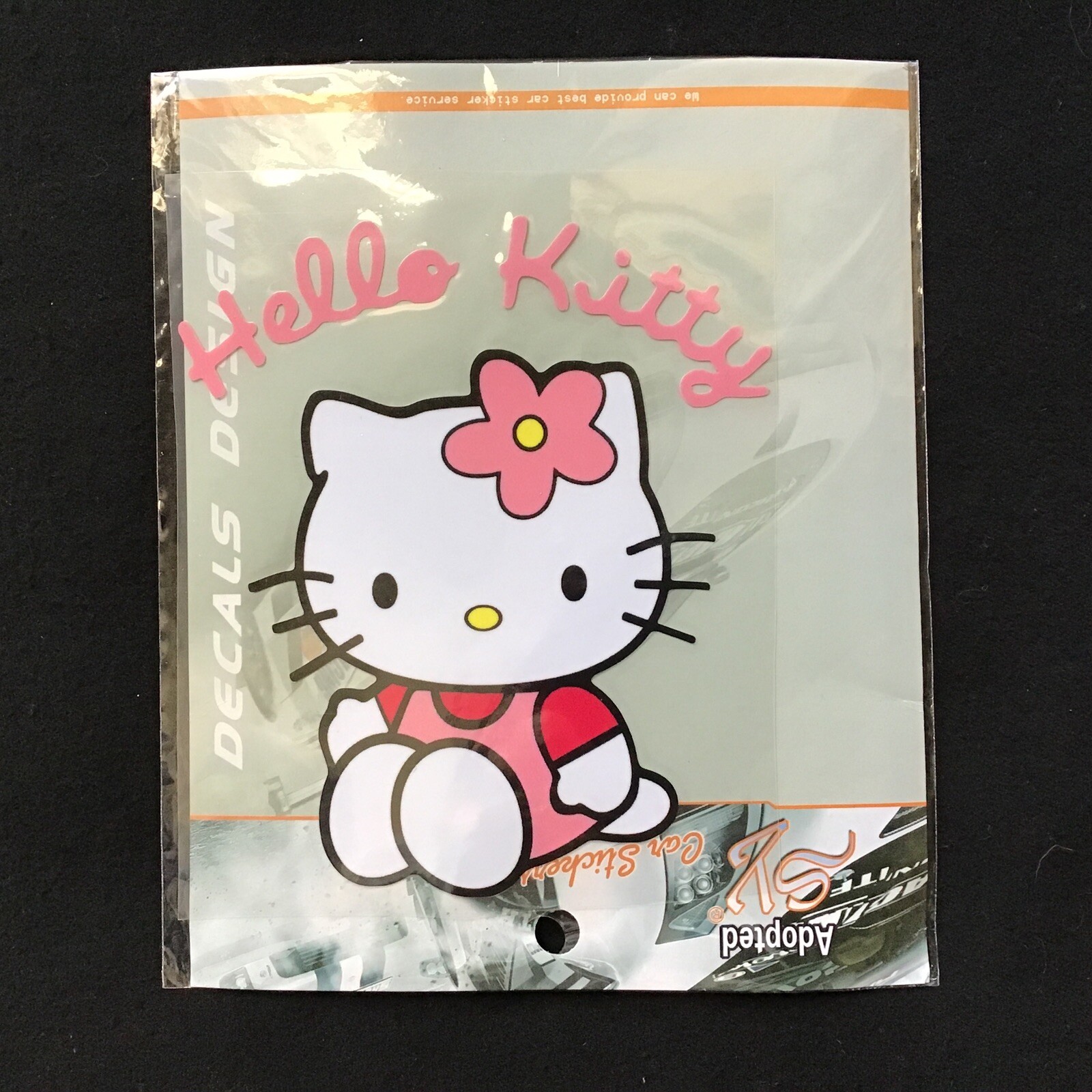 Hello Kitty Vinyl Sticker For Window / Room / Party / LapTop / Card DIY St-142