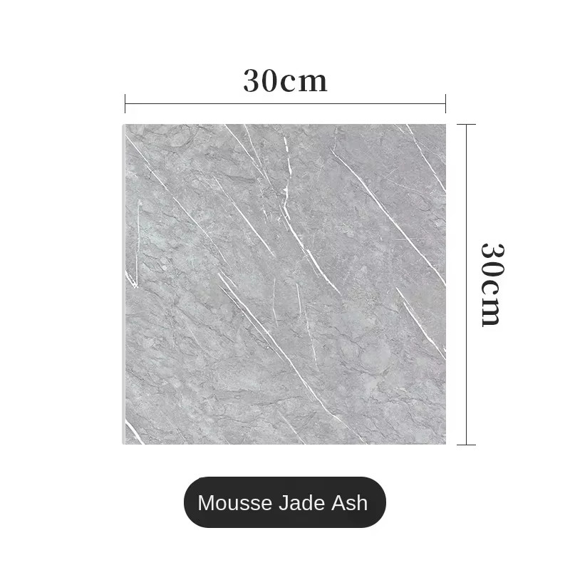 PVC Imitation Marble Wall Stickers Self-Adhesive Floor Stickers Waterproof Bathr
