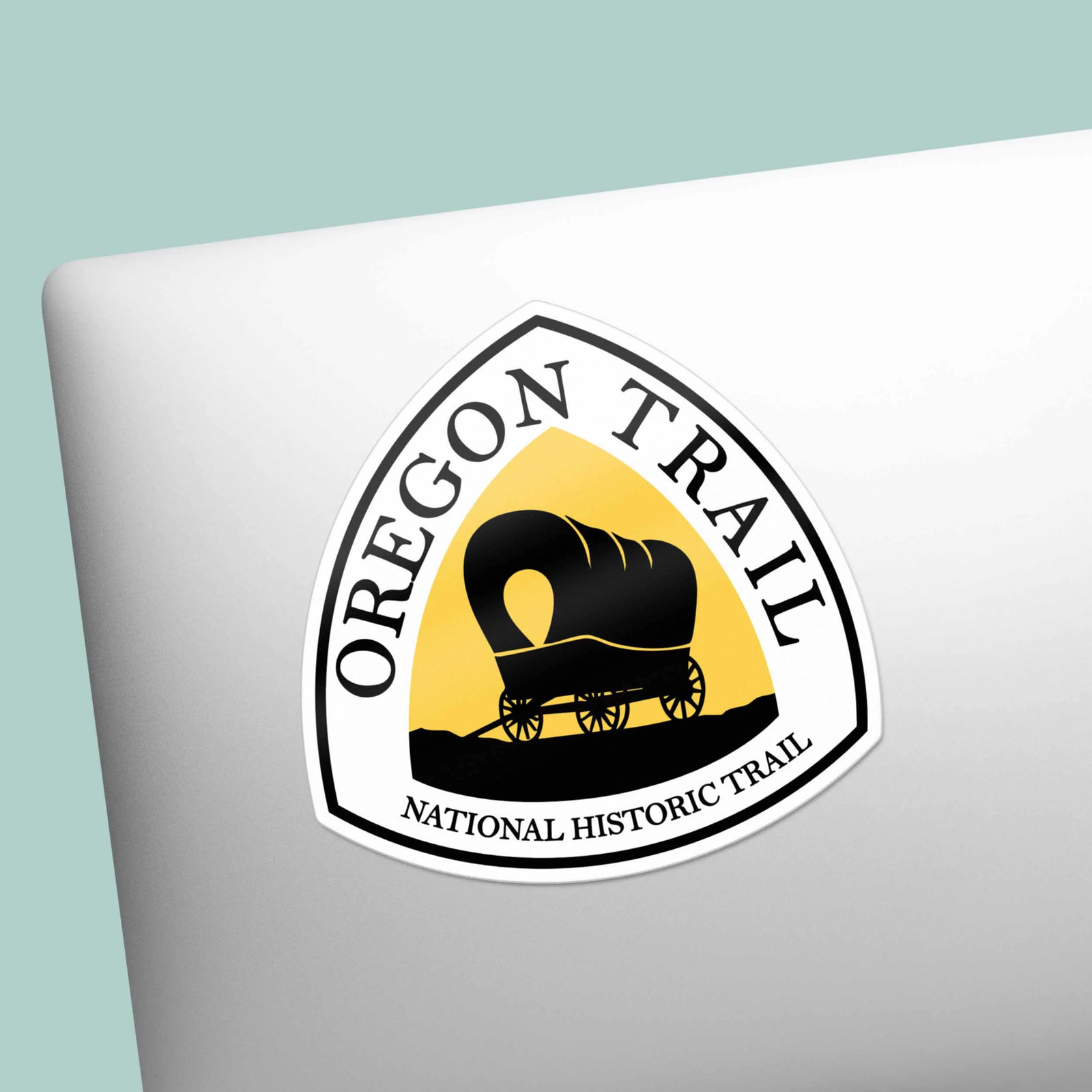 Oregon Trail Sign Sticker – Pacific Northwest Hiking Decal