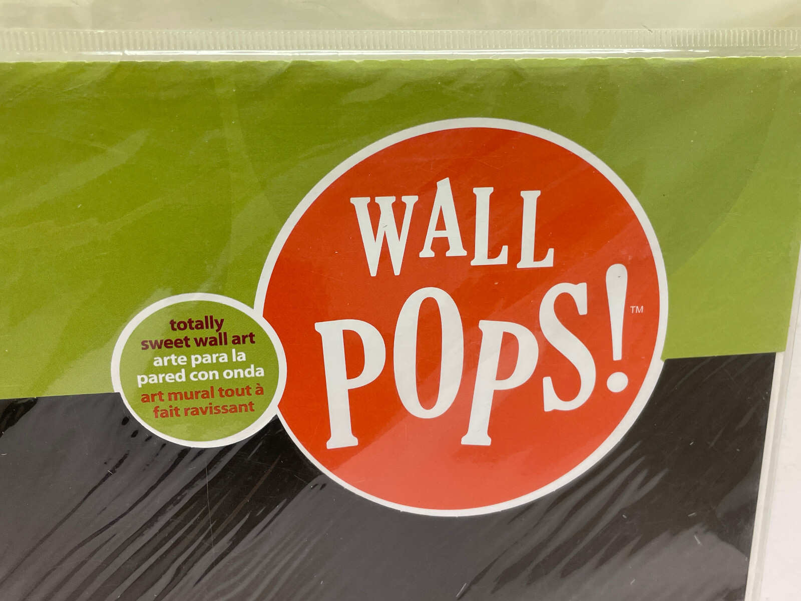 Wall Pops! 5 blox "black jack" self-stick removeable decals