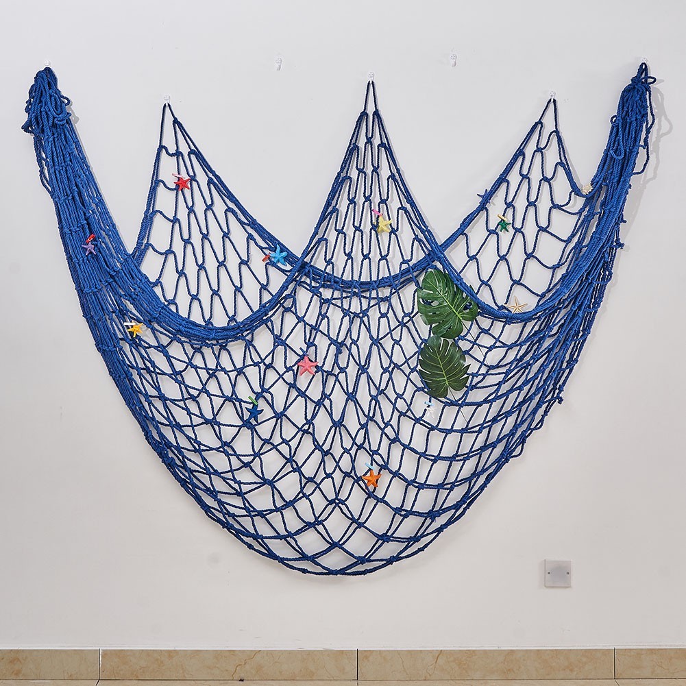 Fish Net Decoration Beautifully Handcrafted With Shells And Elegant Eco Friendly