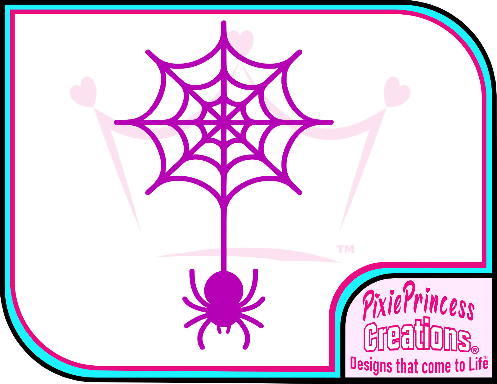Spider Web B Funny Halloween Vinyl Sticker Wall Window Horror Laptop Car Decal