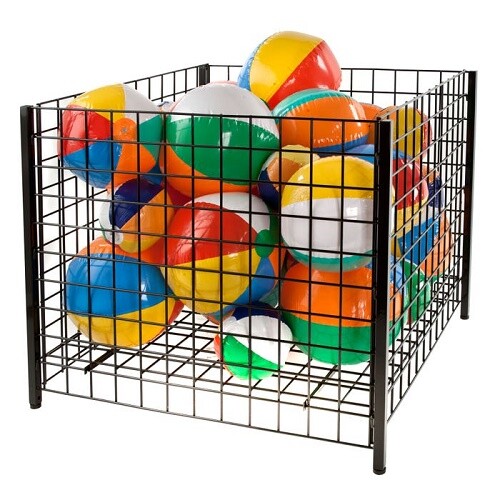 Econoco GTC36/B Square Grid Dump Bin