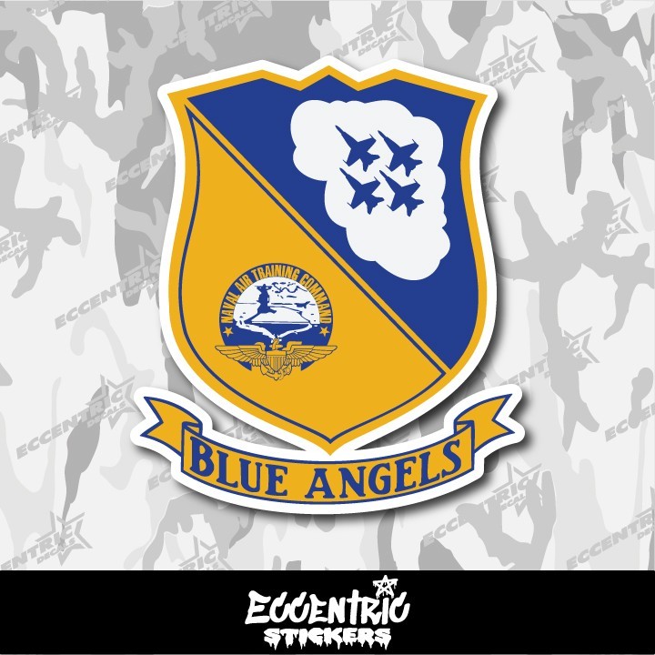 US Navy Flight Demonstration Squadron (Blue Angels) Vinyl Sticker