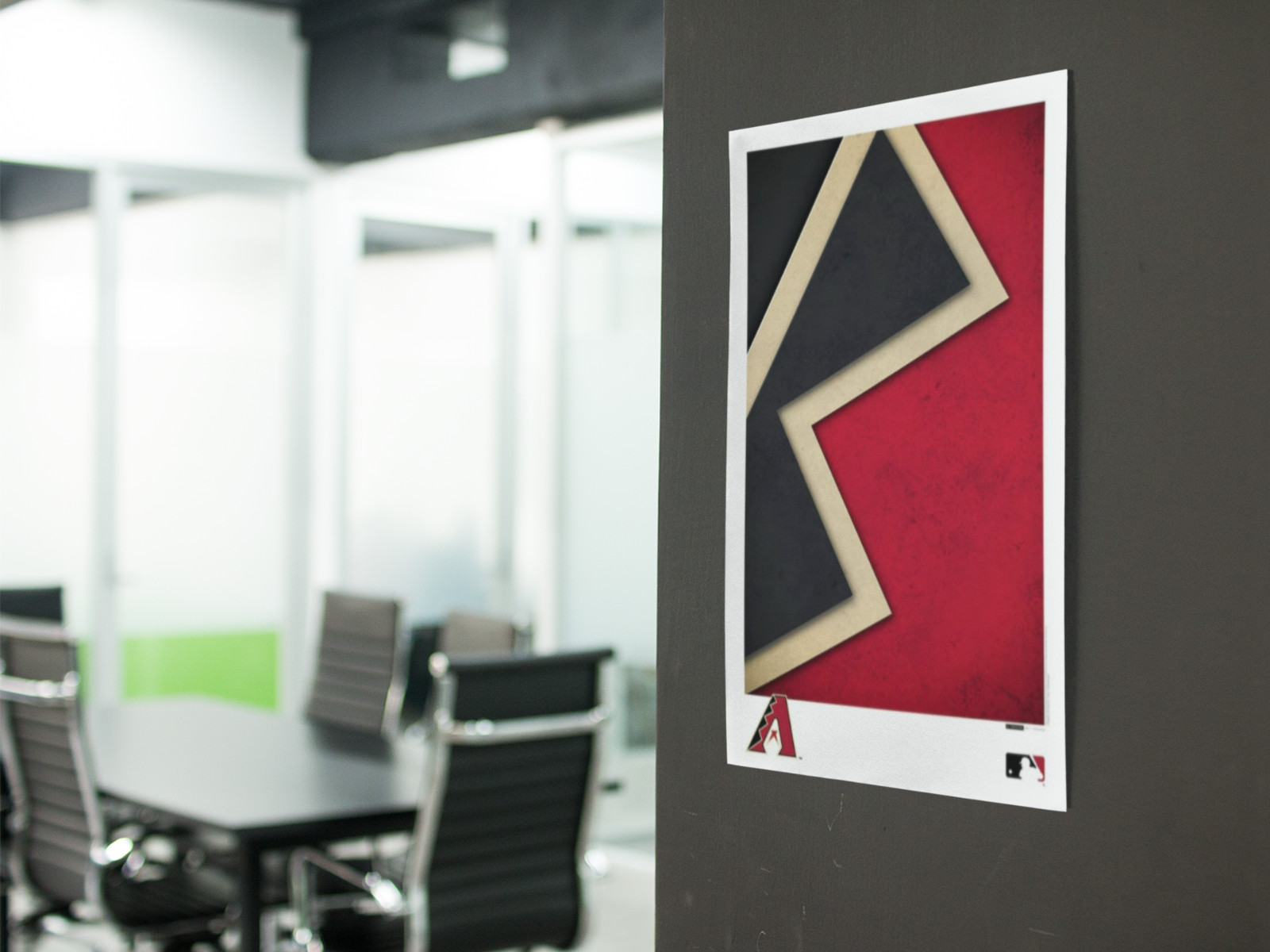Arizona Baseball Team Wall Vinyl Decal Sports Poster Print Removable Adhesive
