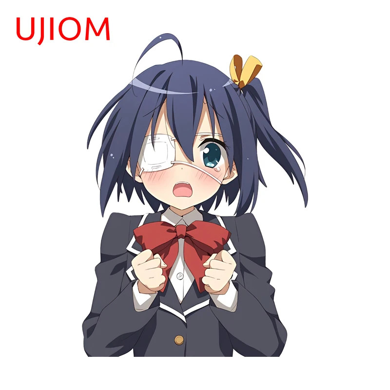 UJIOM Takanashi Rikka Lovely Figure Wall Sticker Fashionable Decal DIY Chambre