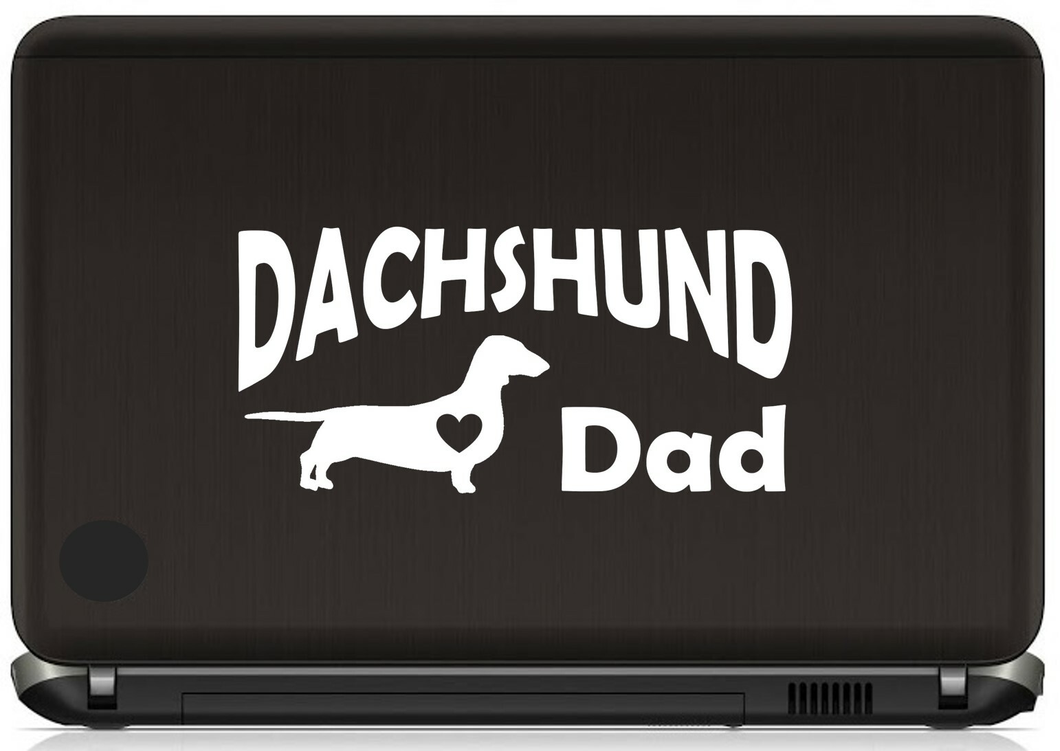Dachshund Dad Decal Sticker for Car Window 8 Inch Doxie Pet Gift Accessory BG449
