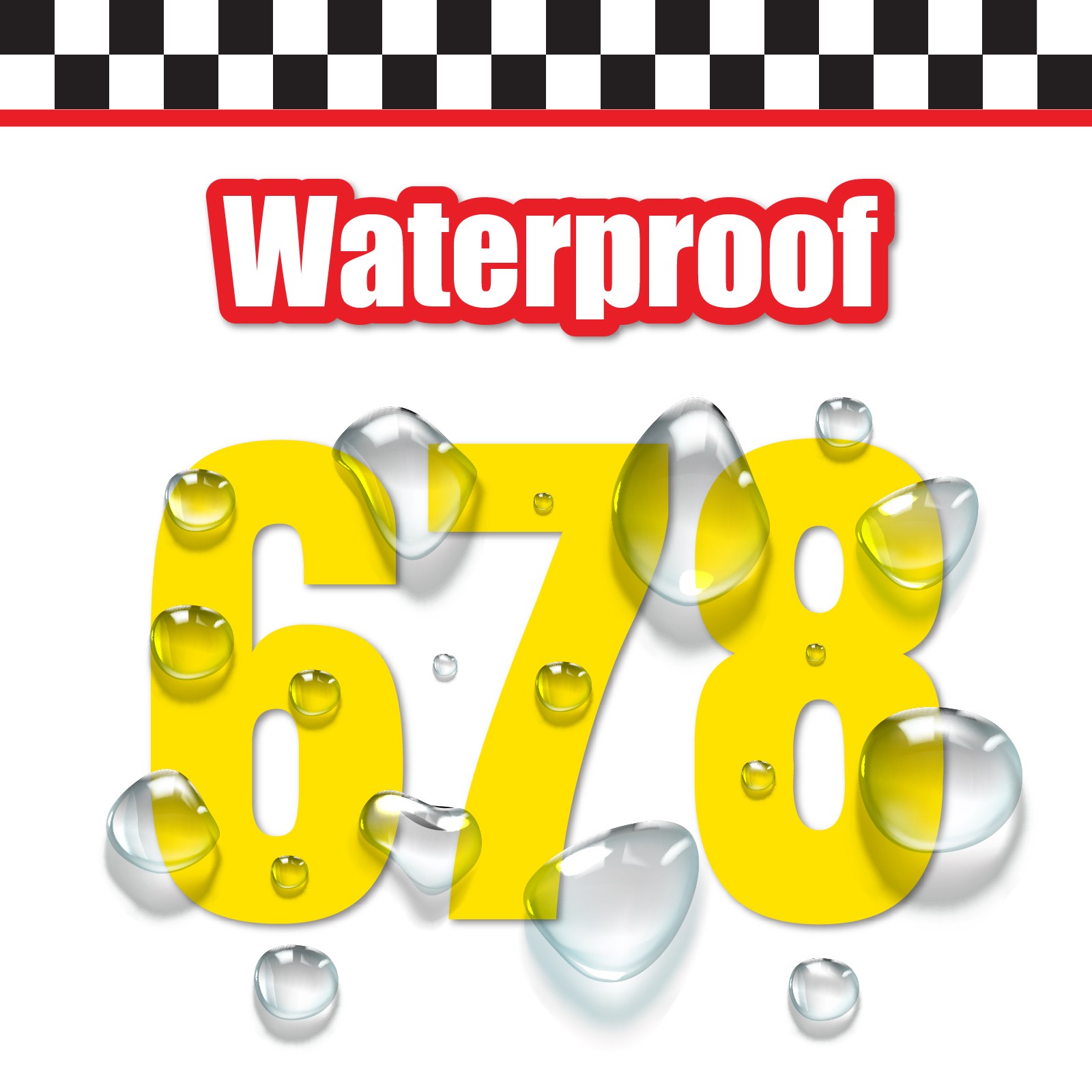 3x 3 Digit Custom Single Number Stickers Decal Locker Door Mailbox Anton