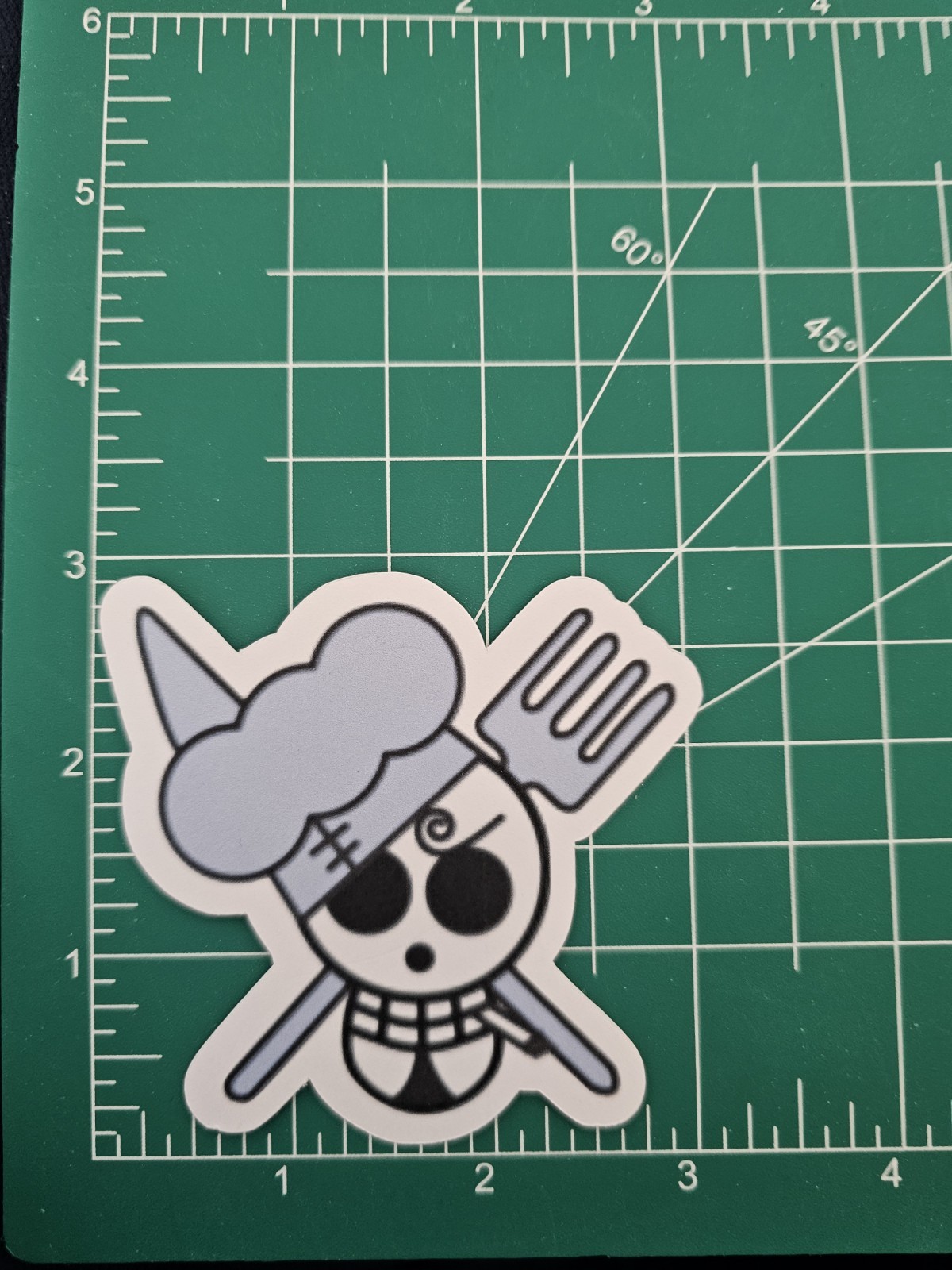 Matte Anime One Piece Stickers