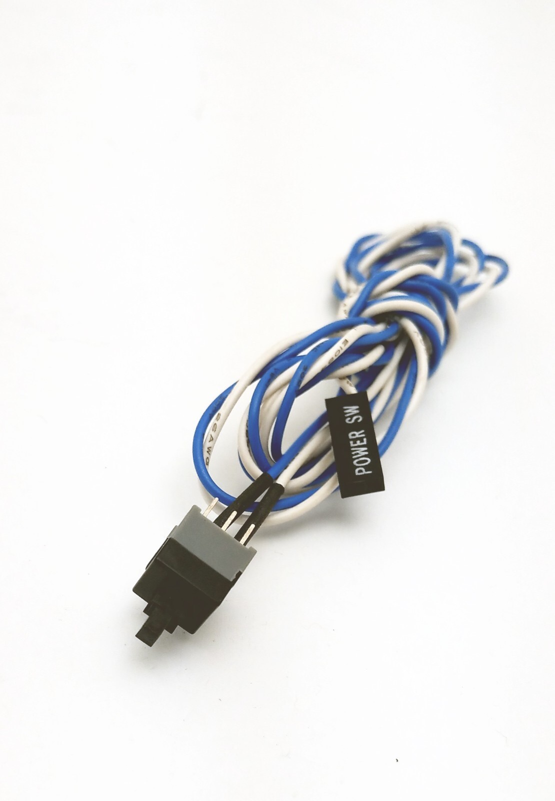 Lot 5: Front Panel On/Off Power Control Button Cable for Computer Motherboard PC