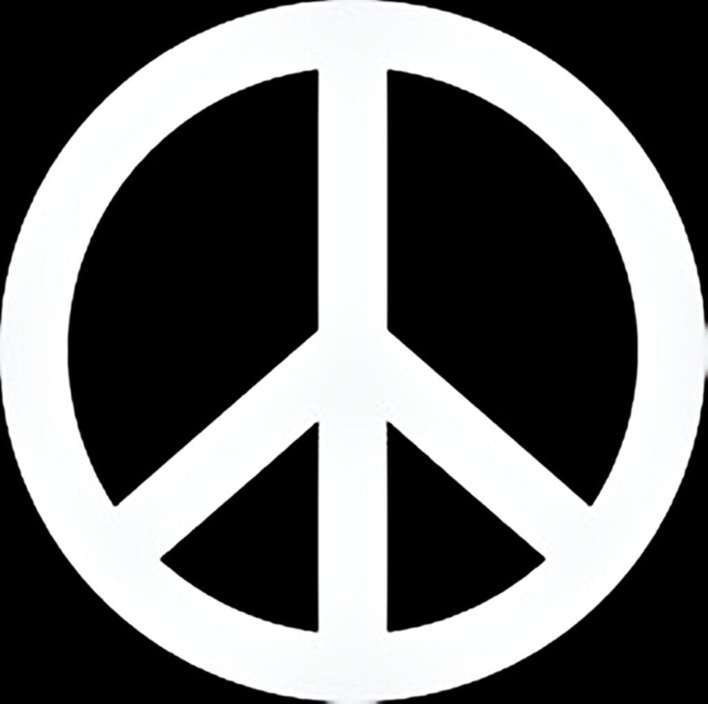 Peace Sign Symbol Sticker Decal