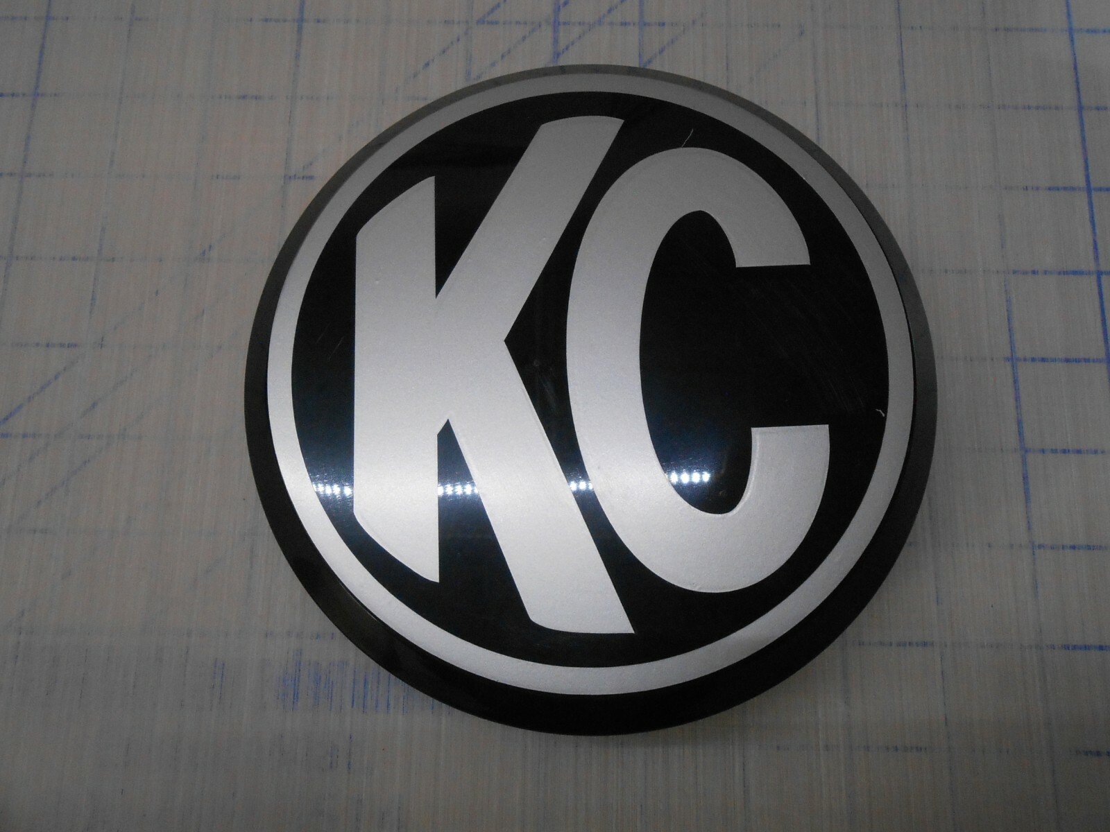 KC HiLiTES 6" Daylighter Slimlite HID LED Light Cover Overlay Circle Sticker