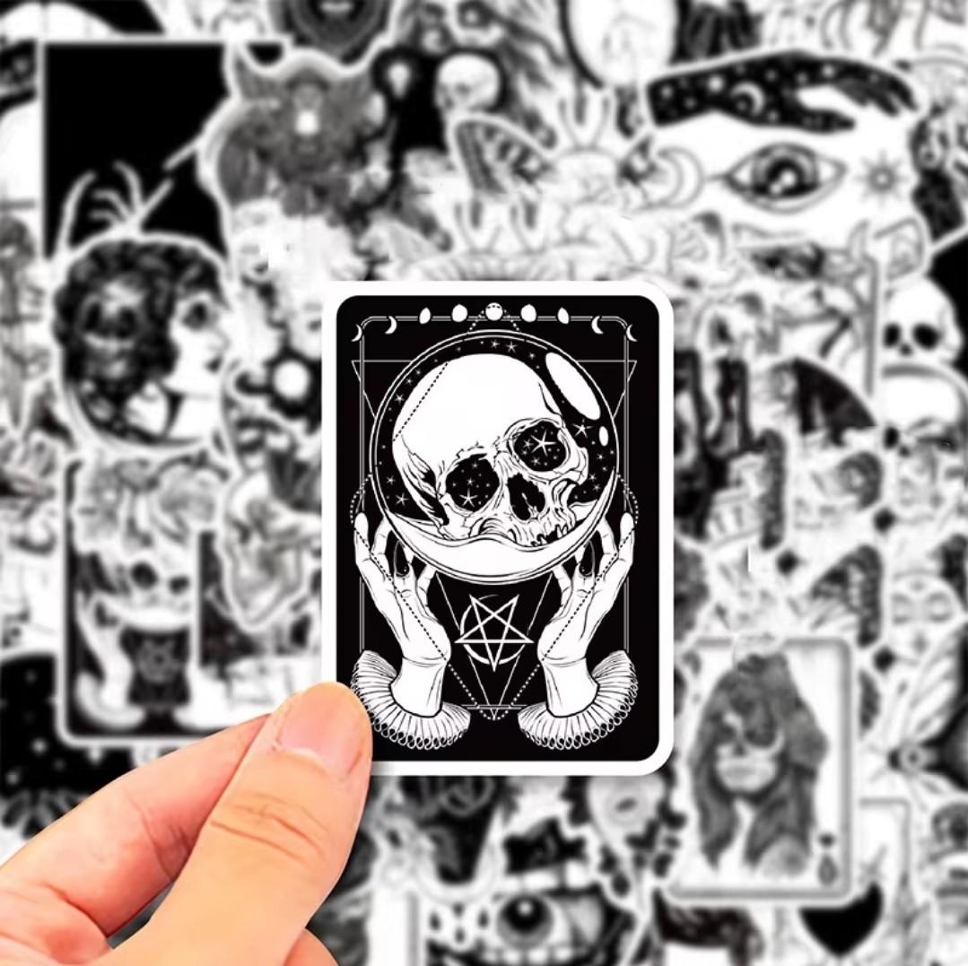 10 pc Gothic Sticker Set Collectible Stickers ST9