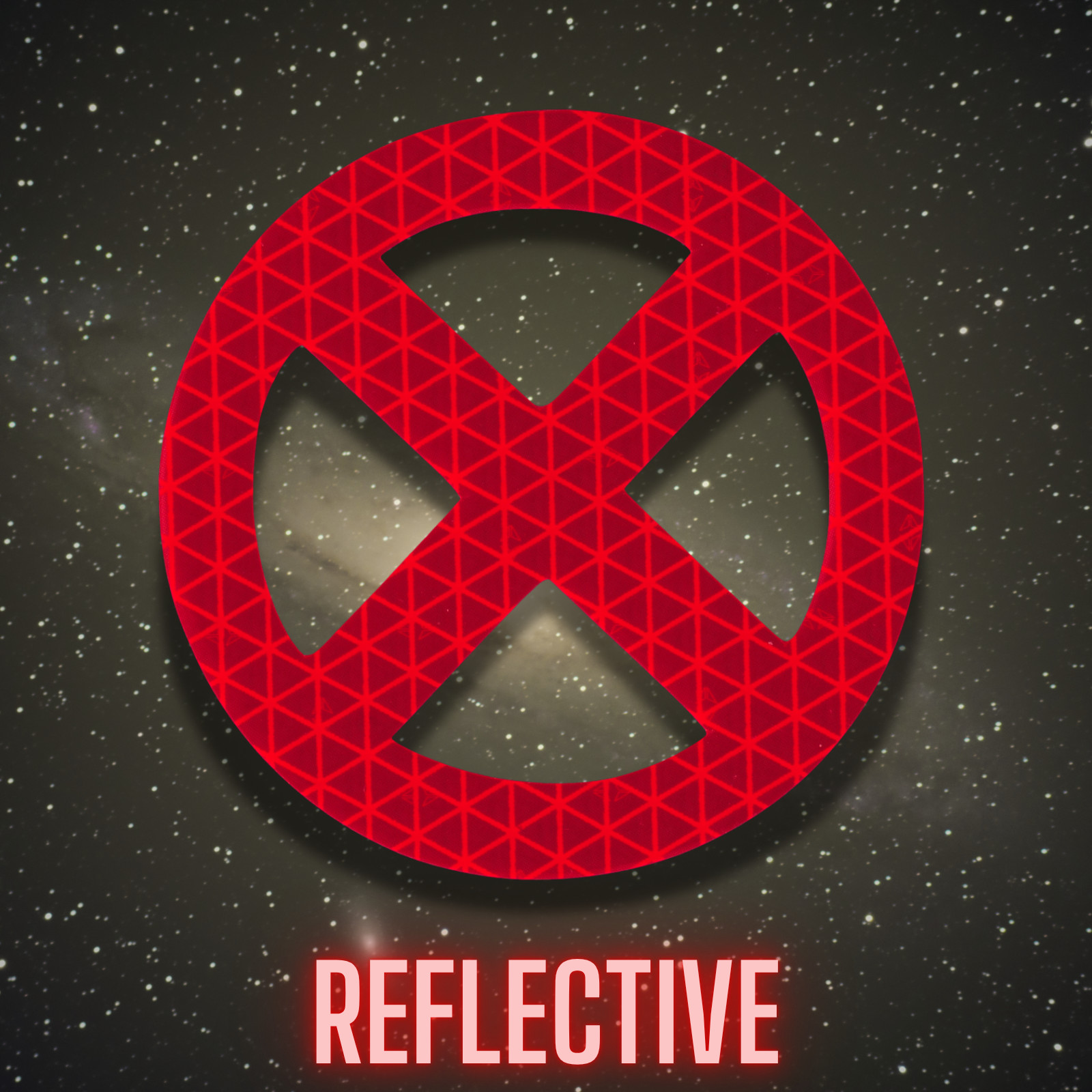 X-Men Logo Reflective Decal Reflector Sticker For Car Bike Mailbox Weatherproof
