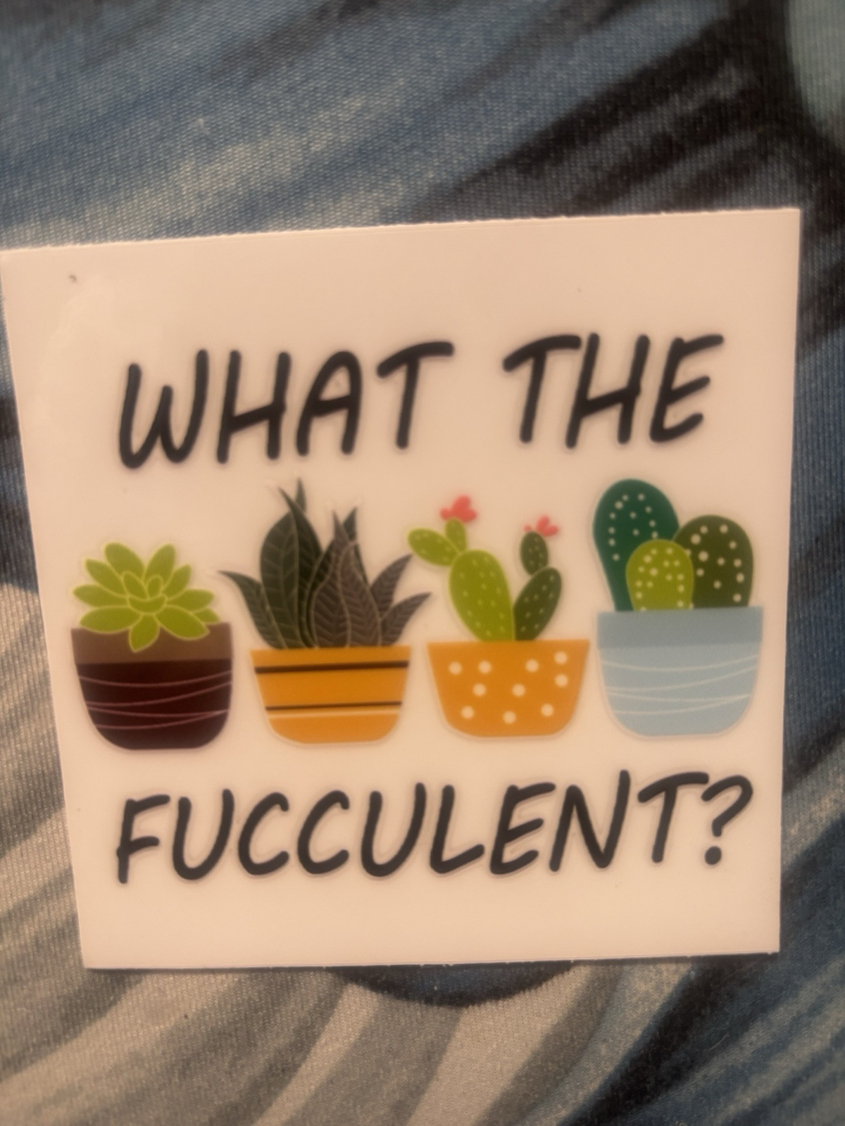 Plant Decal 3.5inch . Durable In Any Weather